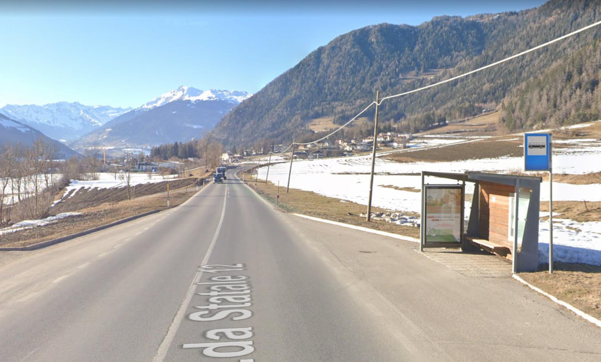 Impianto PENSILINA a Campo di Trens, in zona Abzweigung Valgenäun - Bivio Valgenauna