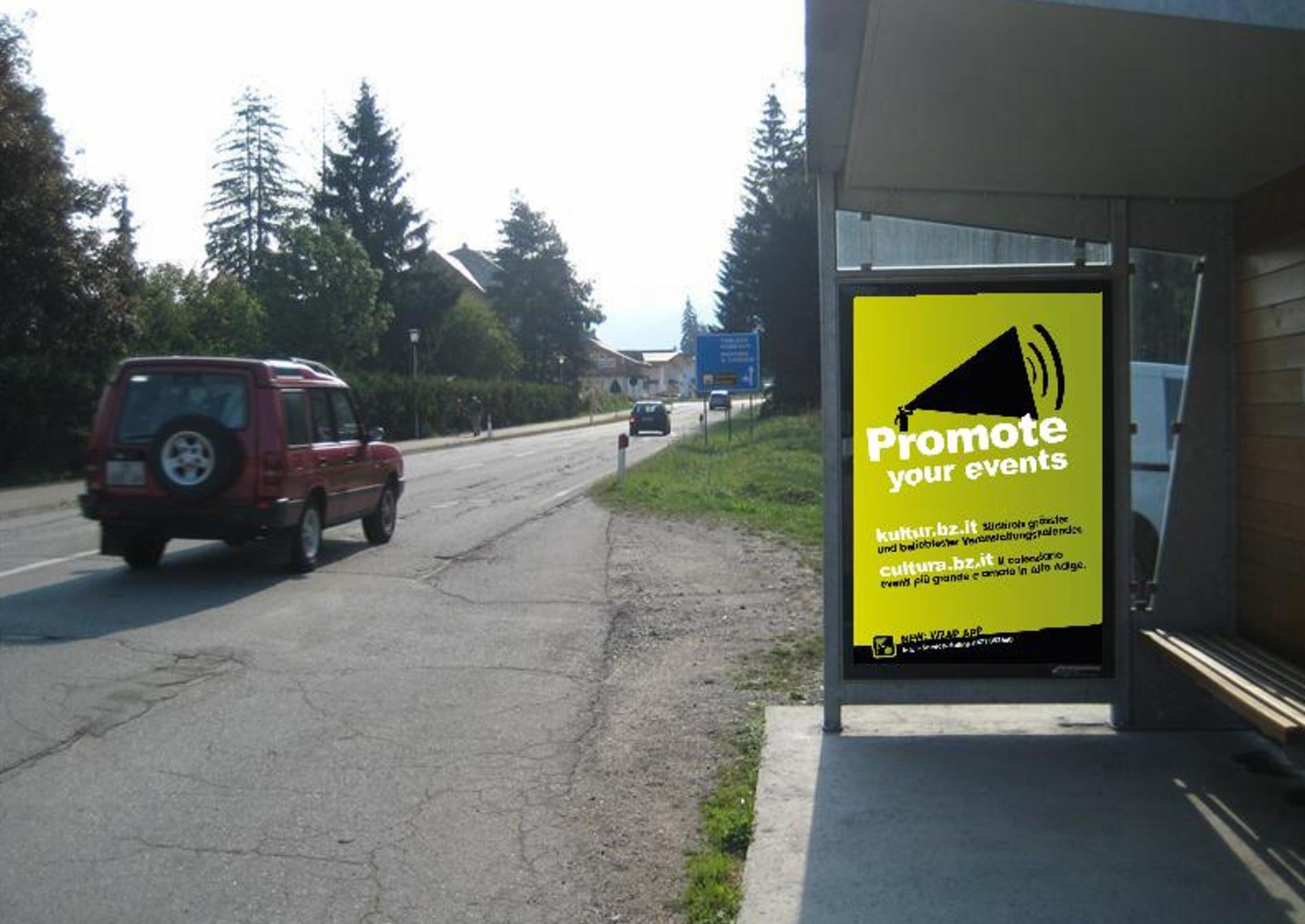 Impianto PENSILINA a Dobbiaco, in zona Baita