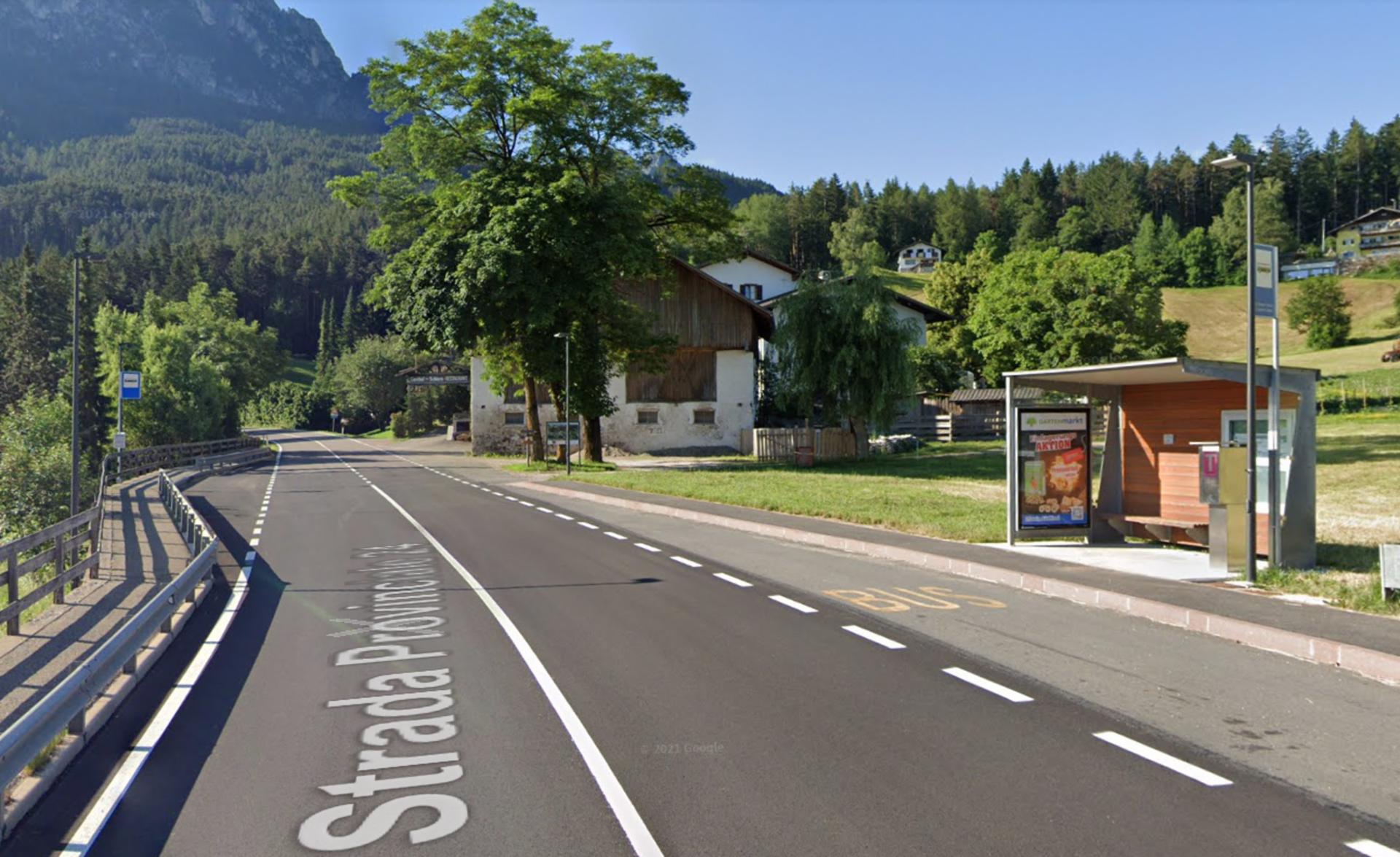 Impianto PENSILINA a Fiè allo Sciliar, in zona Gasthof zum Schlern