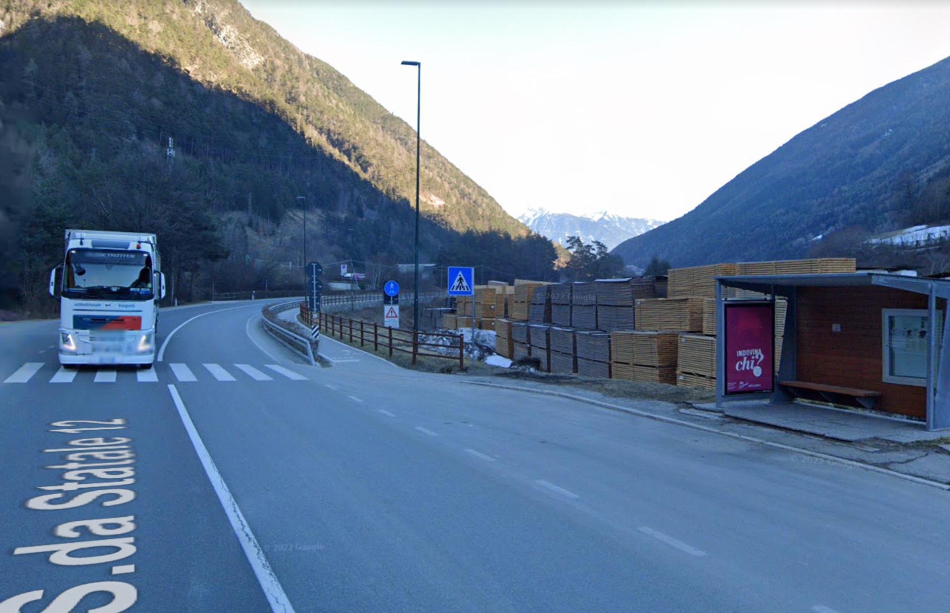 Impianto PENSILINA a Fortezza, in zona Oberau - Pradisopra