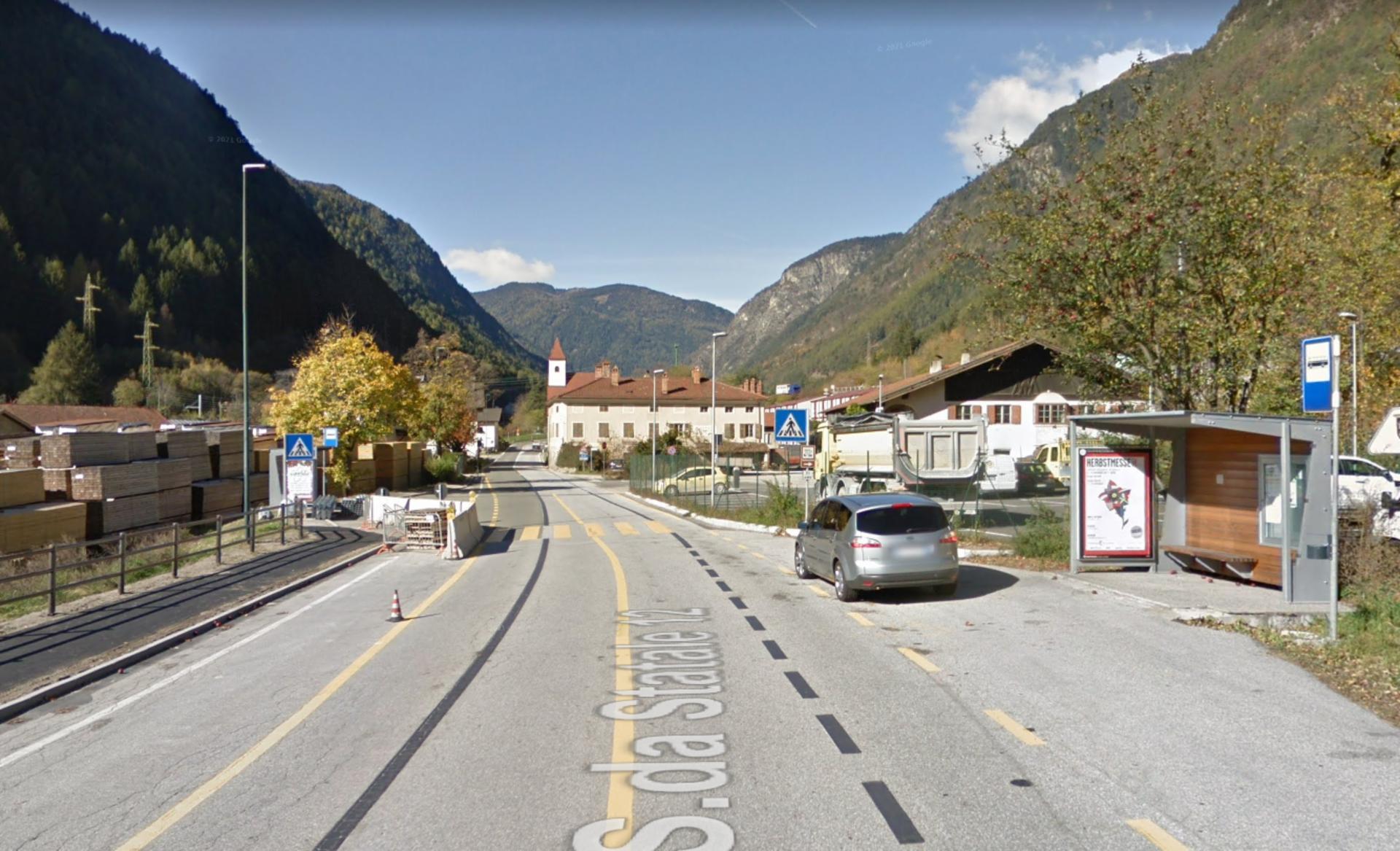 Impianto PENSILINA a Fortezza, in zona Oberau - Pradisopra
