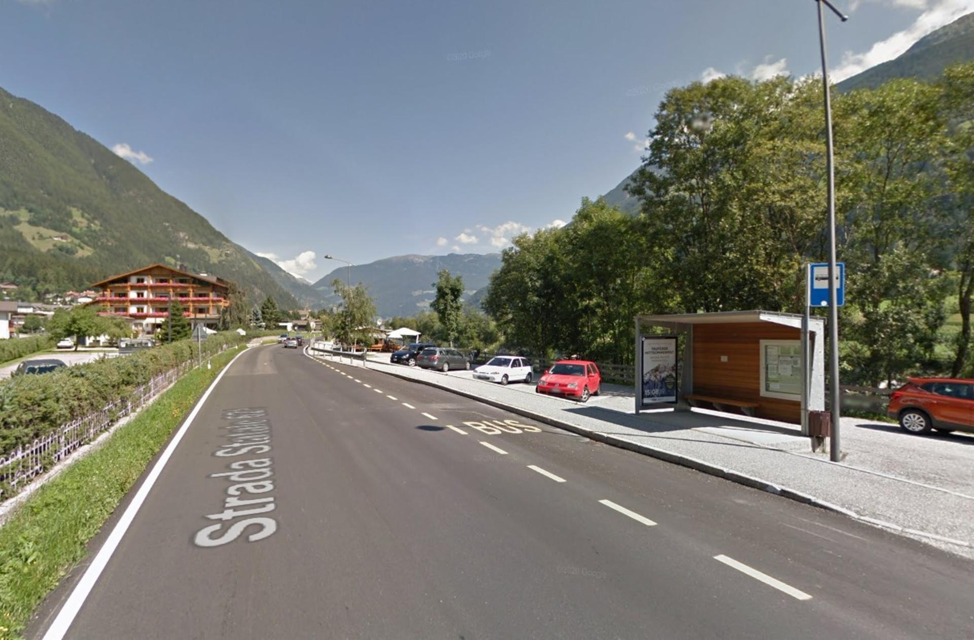 Impianto PENSILINA a Gais, in zona Helga's Imbiss