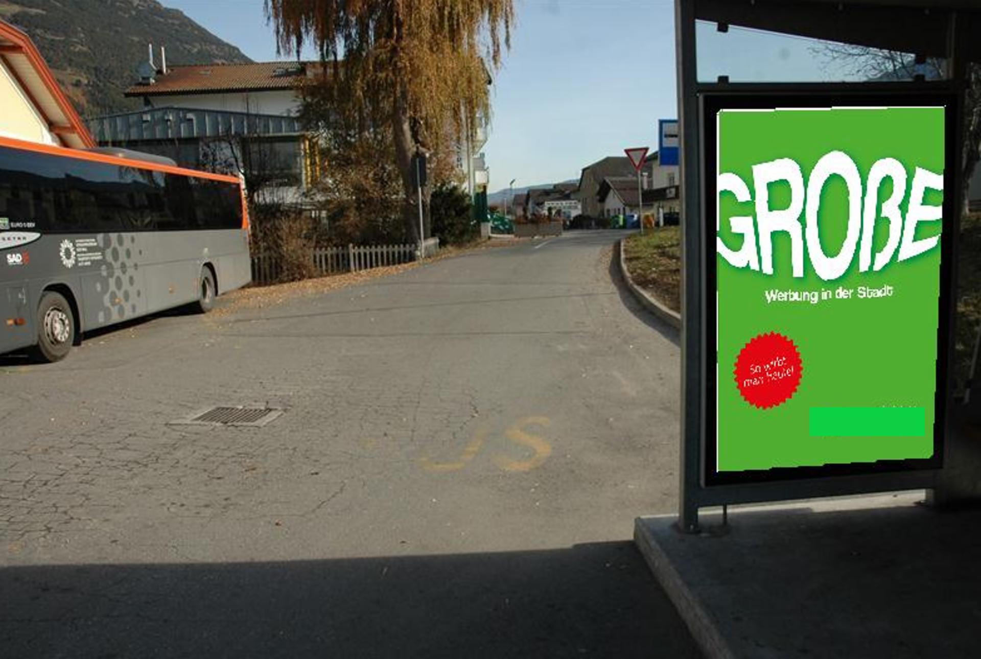 Impianto PENSILINA a Laces, in zona Supermarkt Götsch