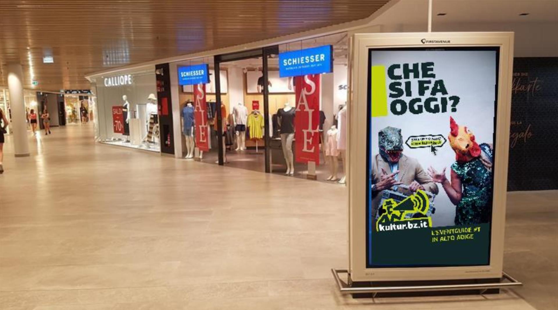 Impianto DISPLAY / LED a Lagundo, in zona ALGO Shopping Center