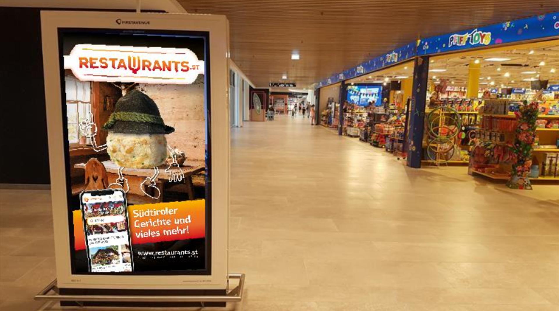 Impianto DISPLAY / LED a Lagundo, in zona ALGO Shopping Center
