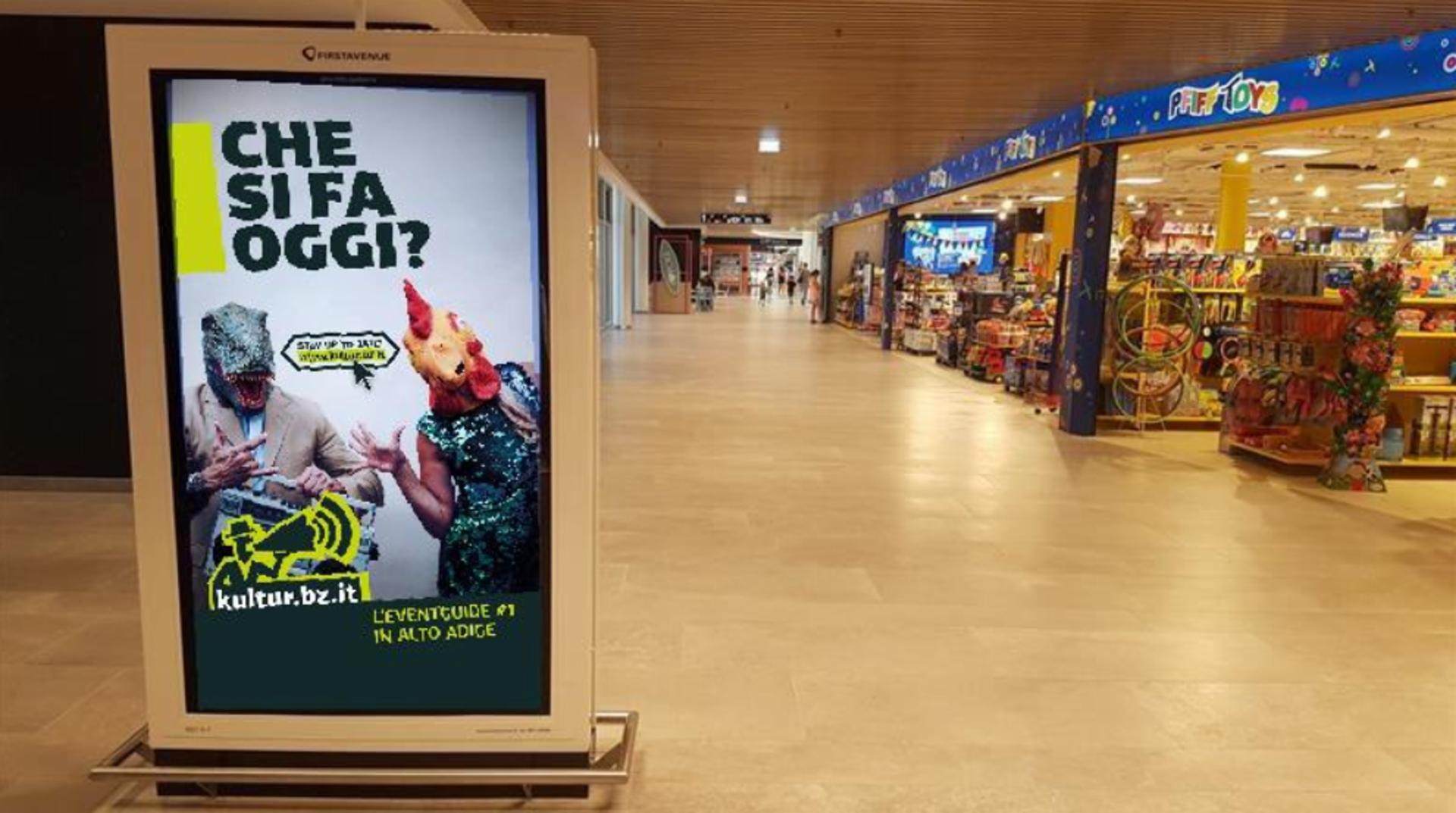 Impianto DISPLAY / LED a Lagundo, in zona ALGO Shopping Center