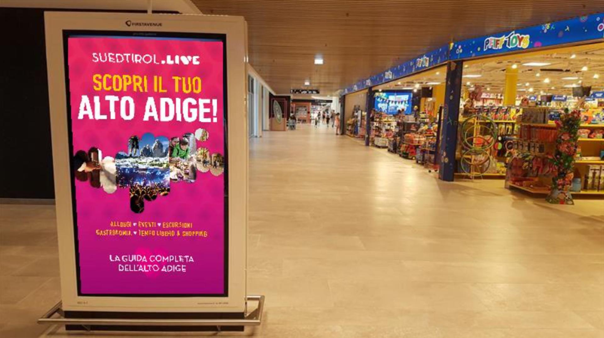 Impianto DISPLAY / LED a Lagundo, in zona ALGO Shopping Center