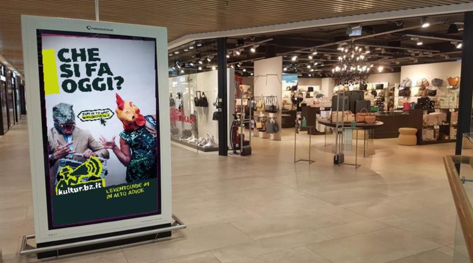Impianto DISPLAY / LED a Lagundo, in zona ALGO Shopping Center