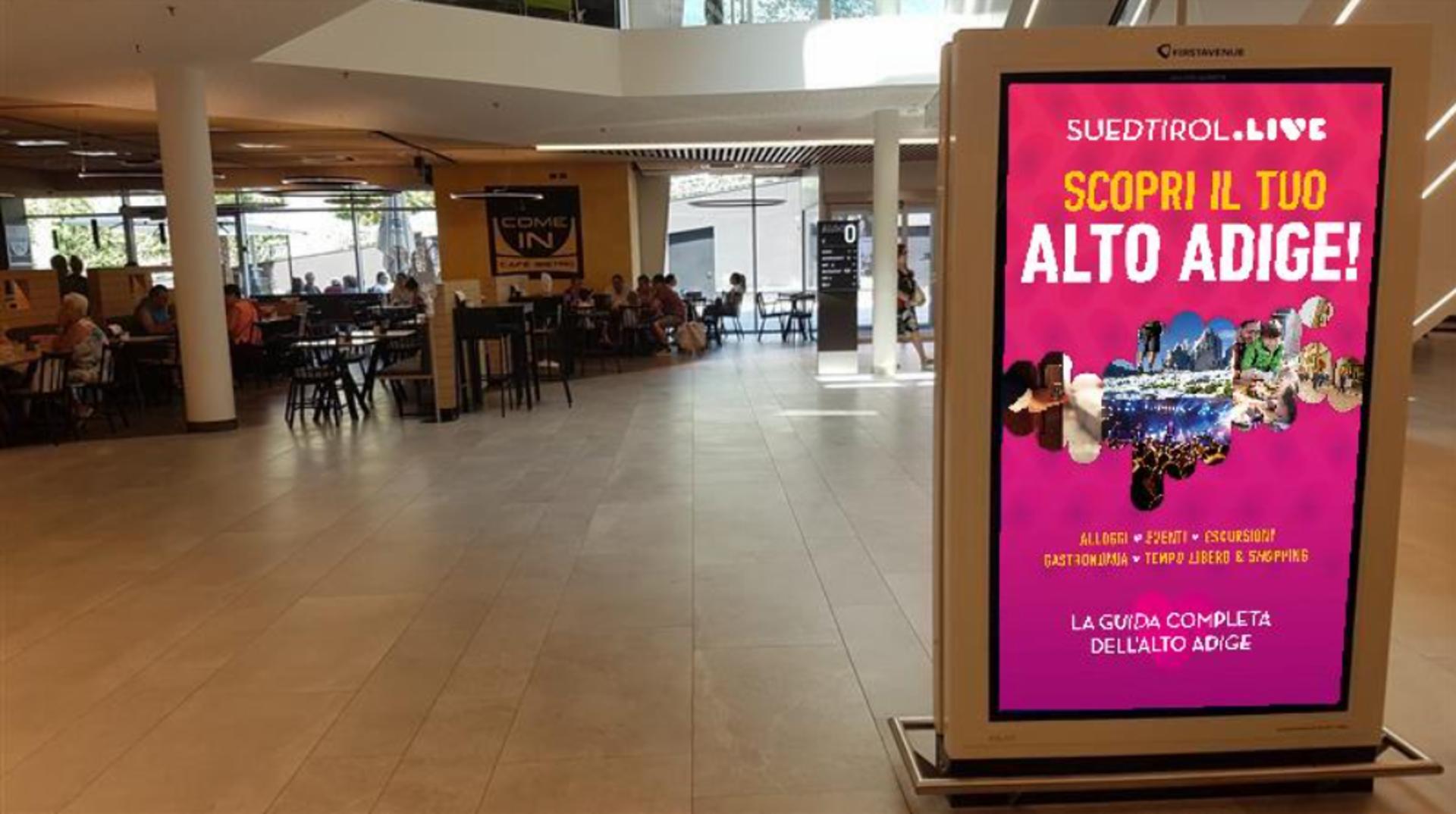 Impianto DISPLAY / LED a Lagundo, in zona ALGO Shopping Center