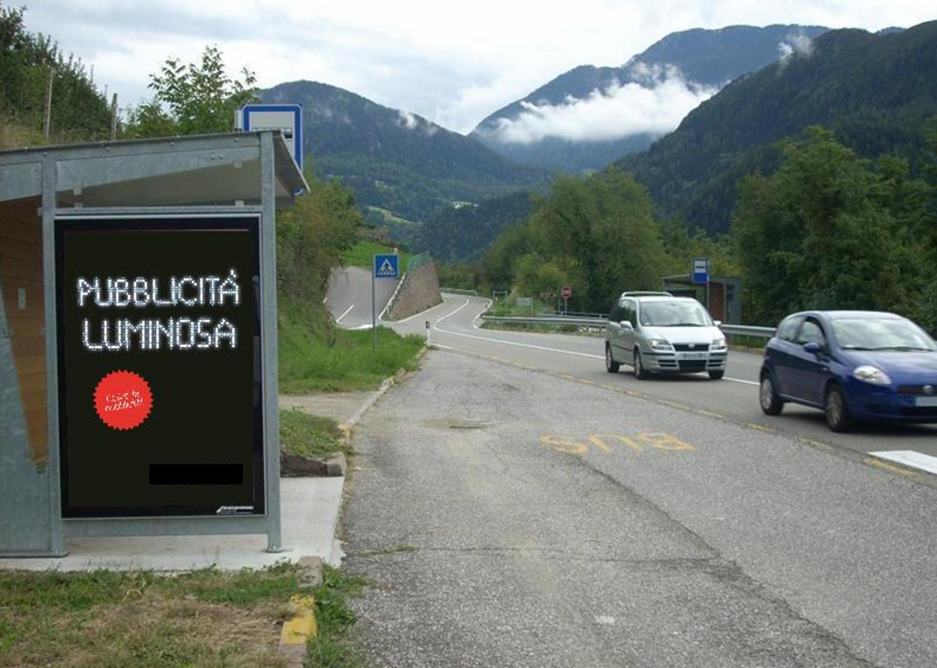 Impianto PENSILINA a Laion, in zona Buschenschank Putzerhof