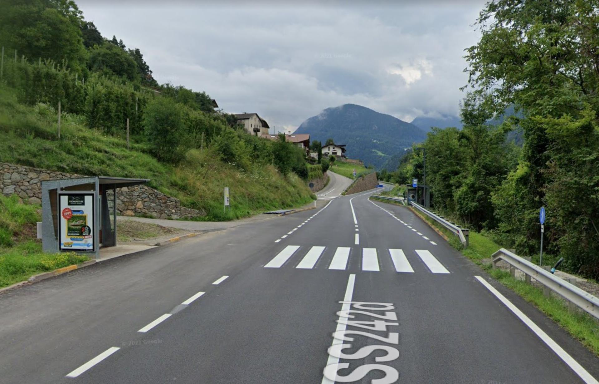 Impianto PENSILINA a Laion, in zona Buschenschank Putzerhof