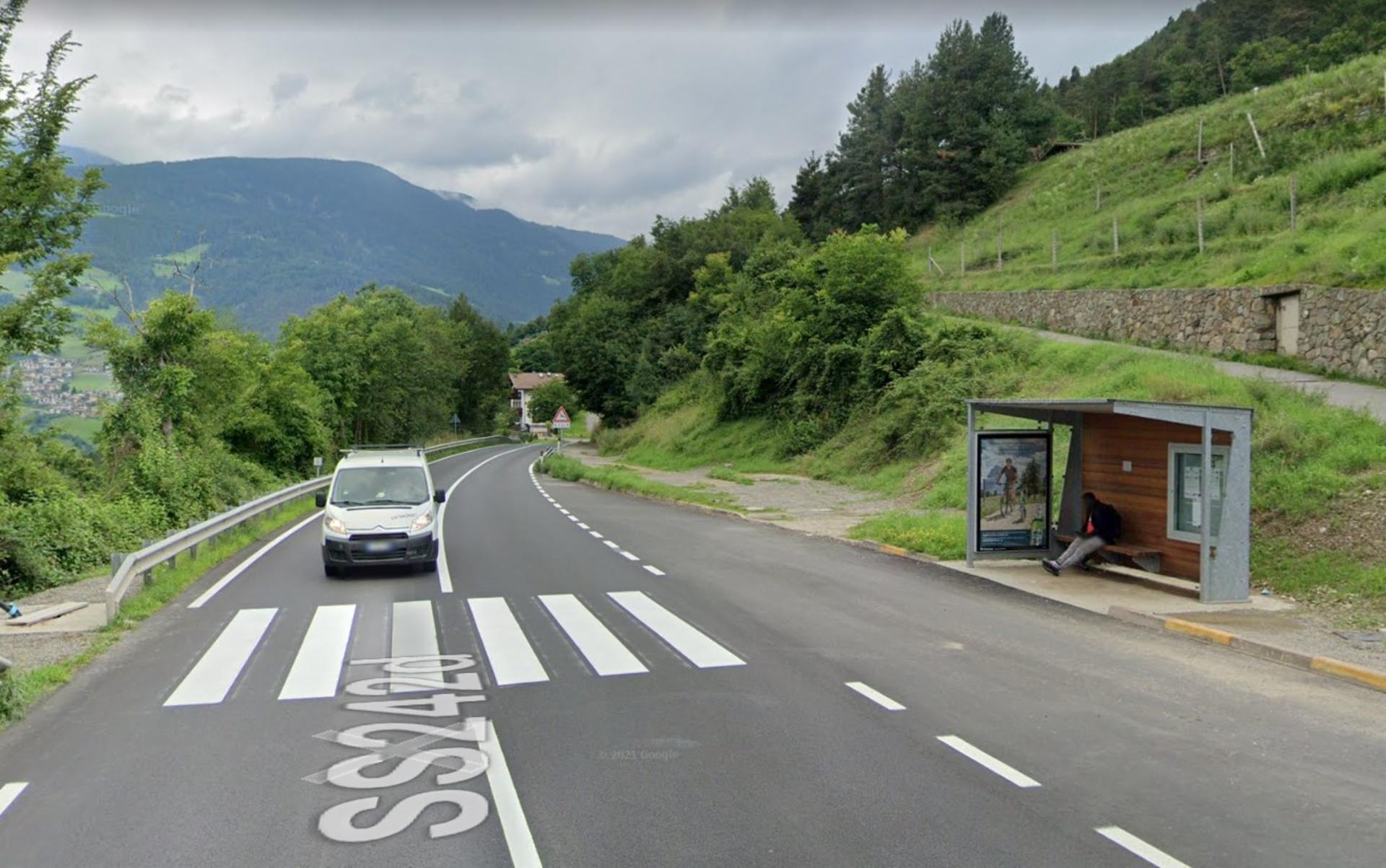Impianto PENSILINA a Laion, in zona Buschenschank Putzerhof