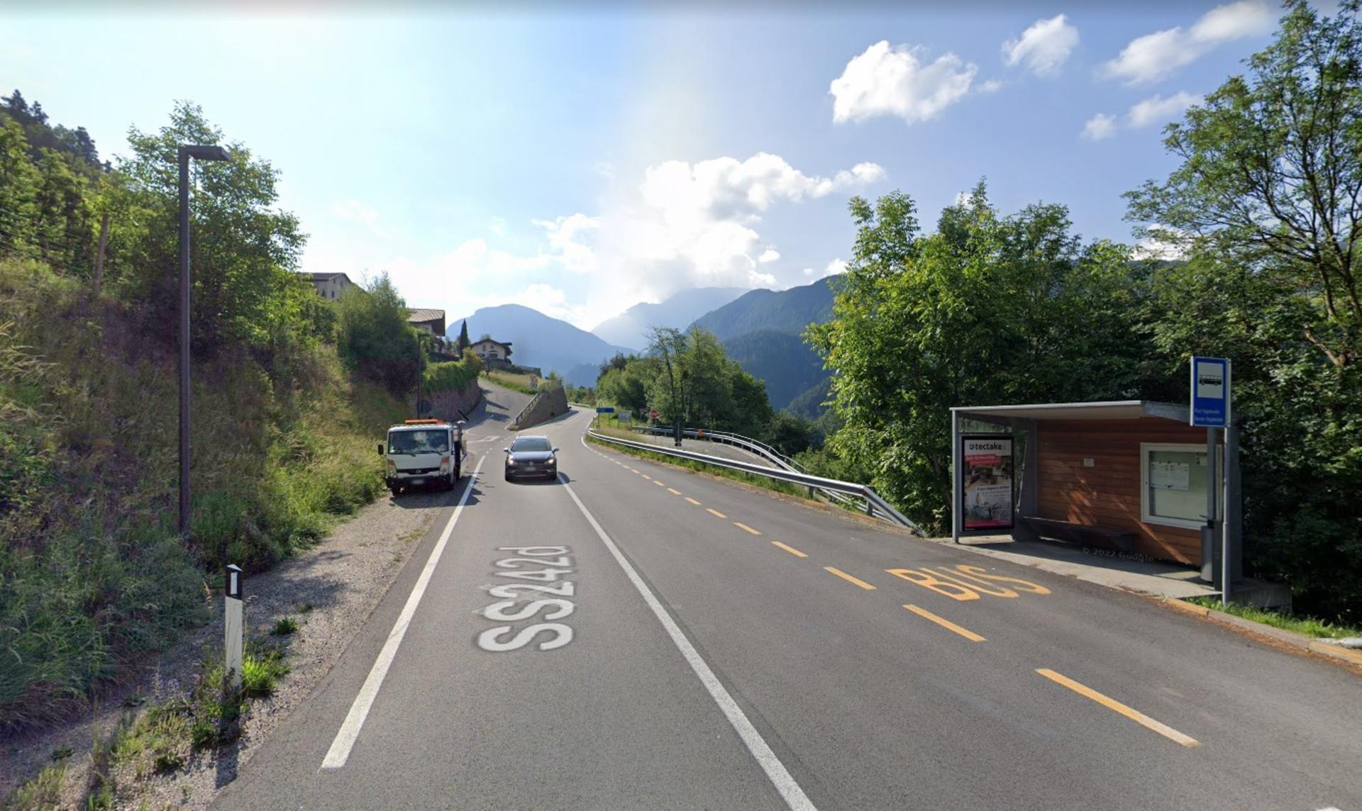 Impianto PENSILINA a Laion, in zona Buschenschank Putzerhof