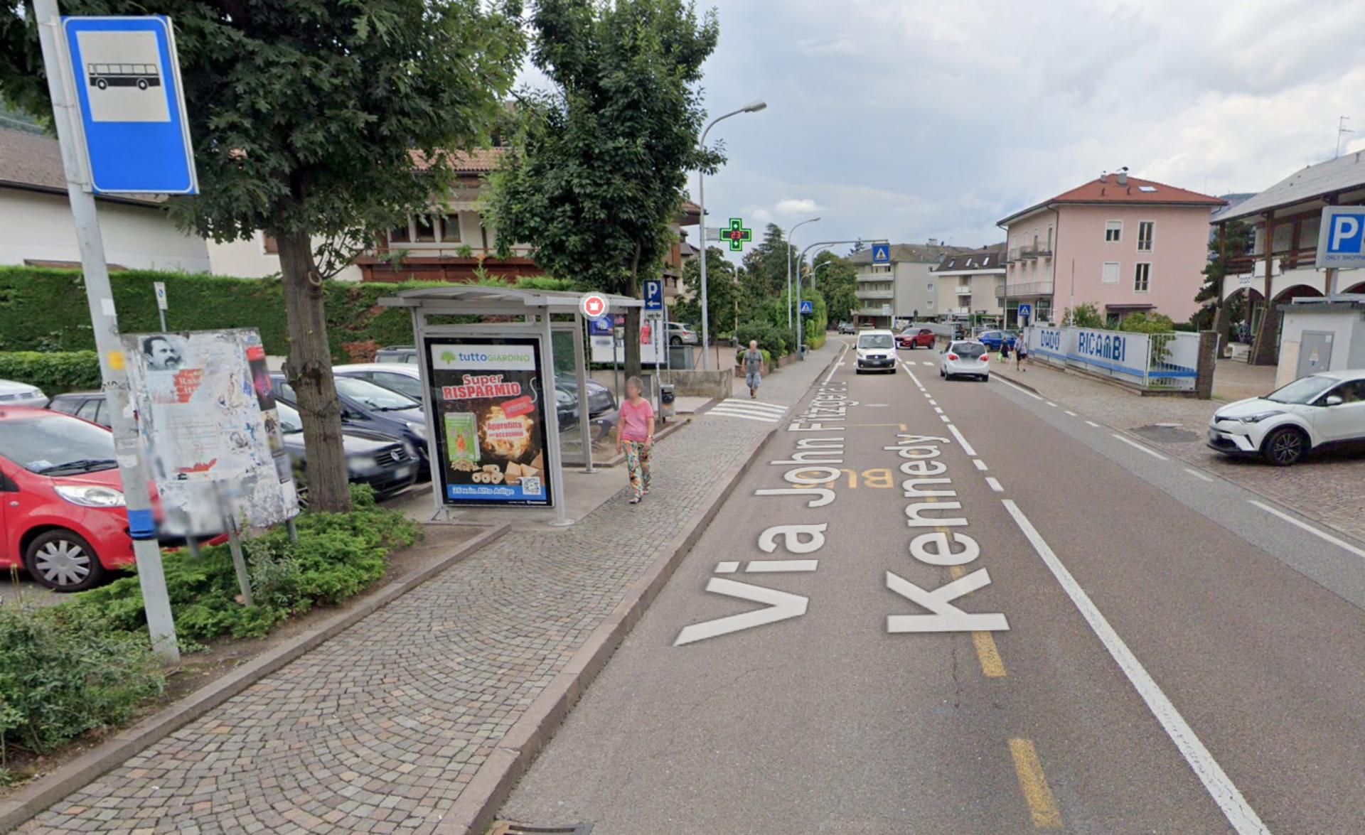 Impianto PENSILINA a Laives, in zona Bar Felice