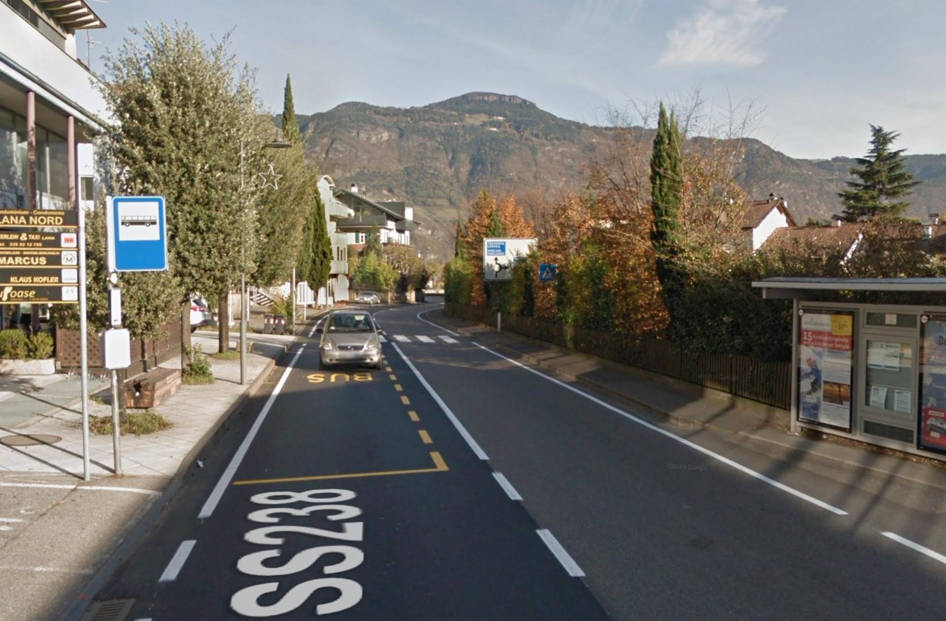 Impianto PENSILINA a Lana, in zona Buchbinderei Spechtenhauser