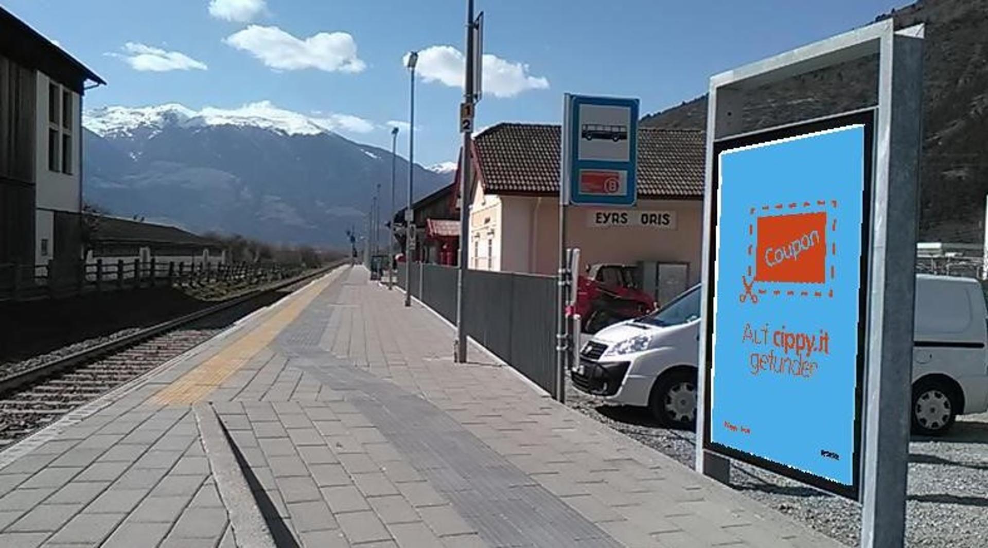 Impianto PENSILINA a Lasa, in zona Electro Peer