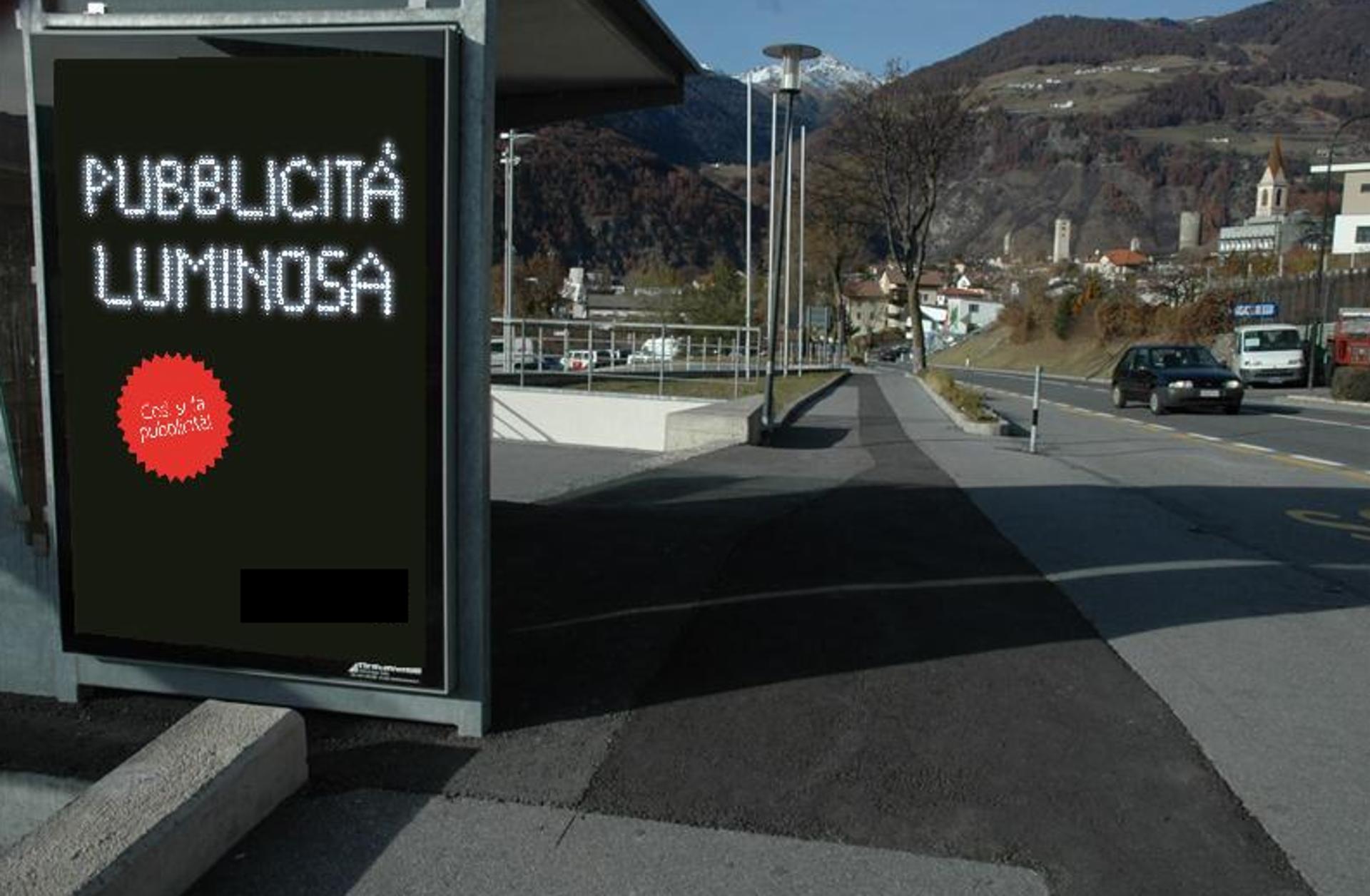 Impianto PENSILINA a Malles Venosta, in zona Schenk