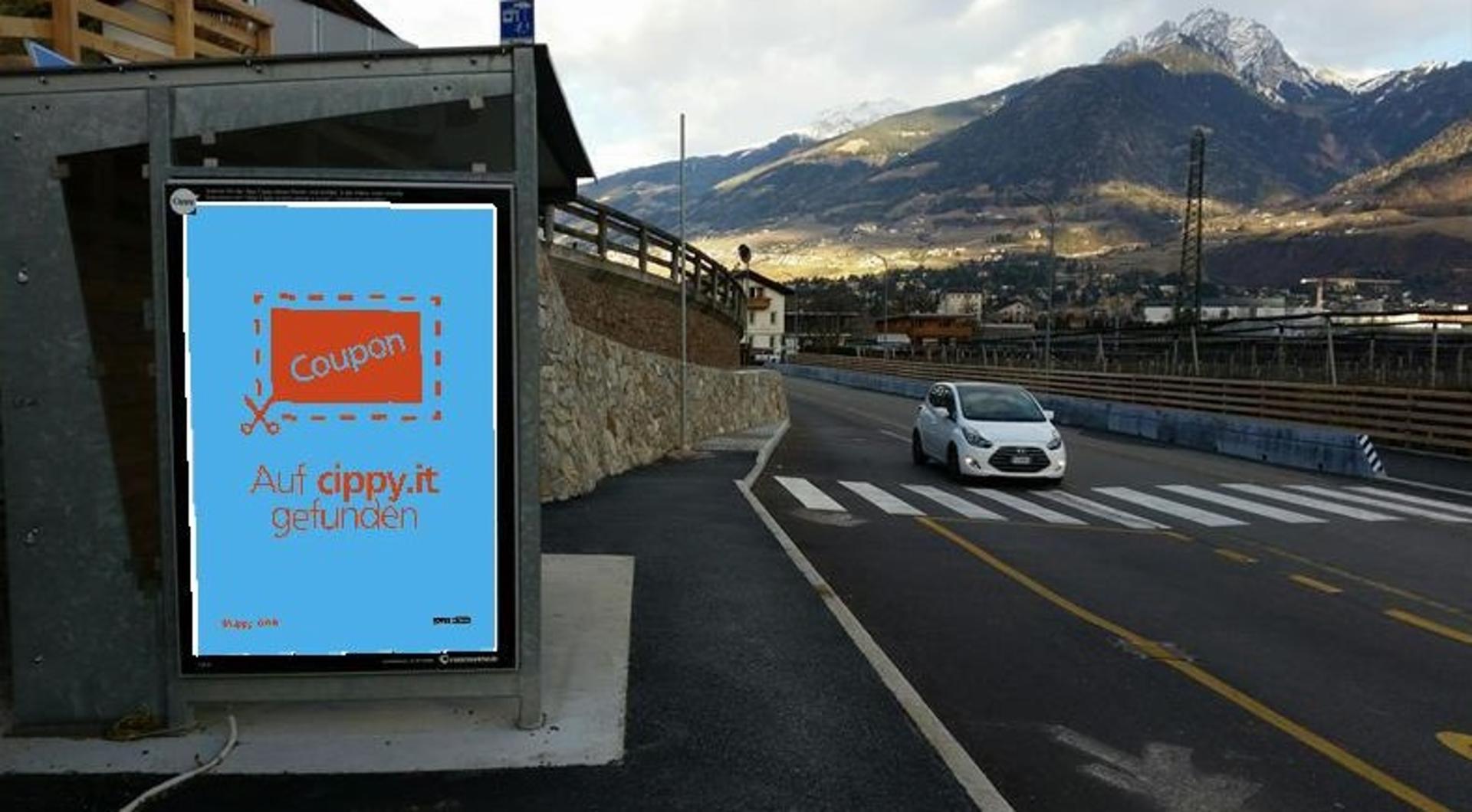 Impianto PENSILINA a Marlengo, in zona Gasthof Rosemarie