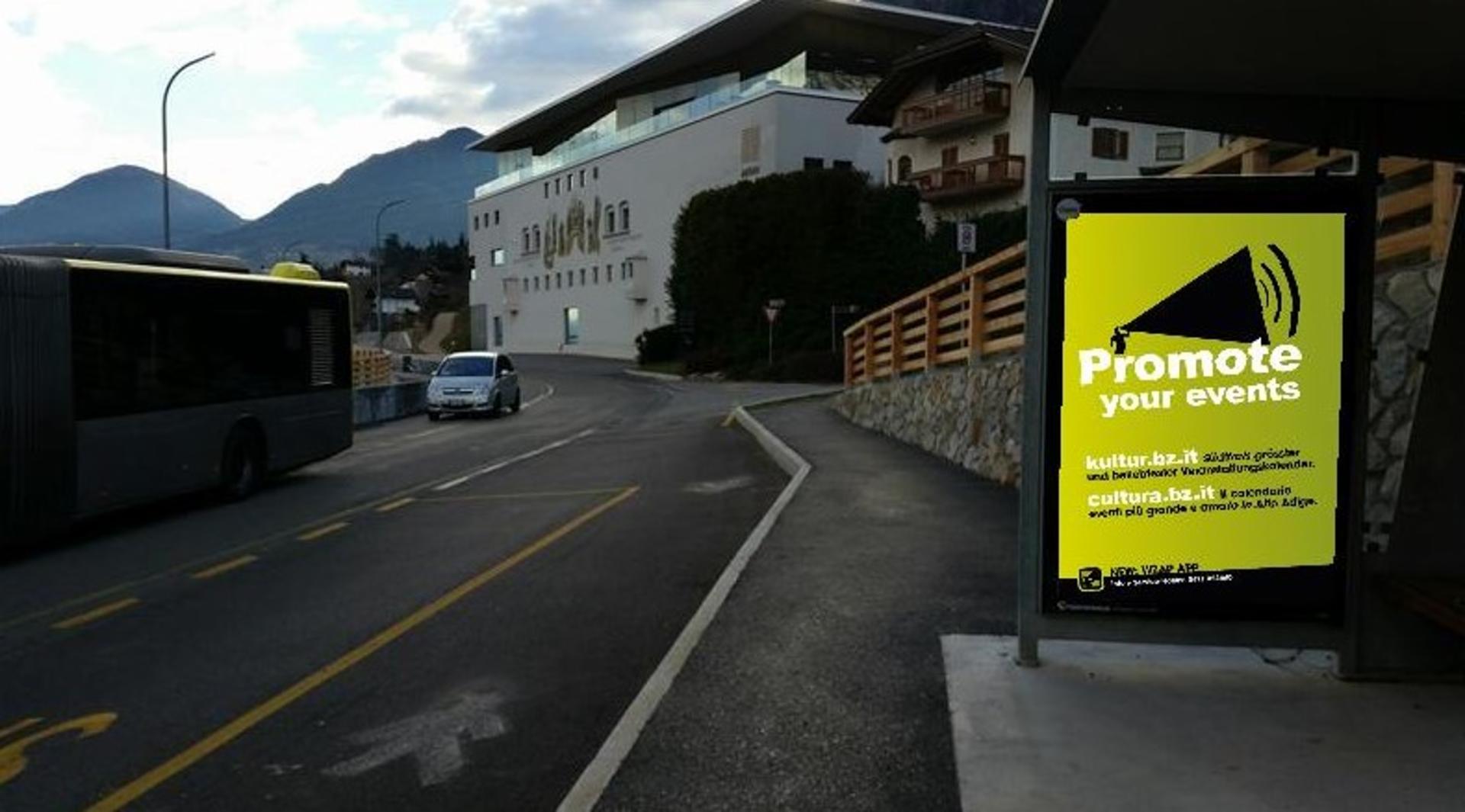 Impianto PENSILINA a Marlengo, in zona Gasthof Rosemarie