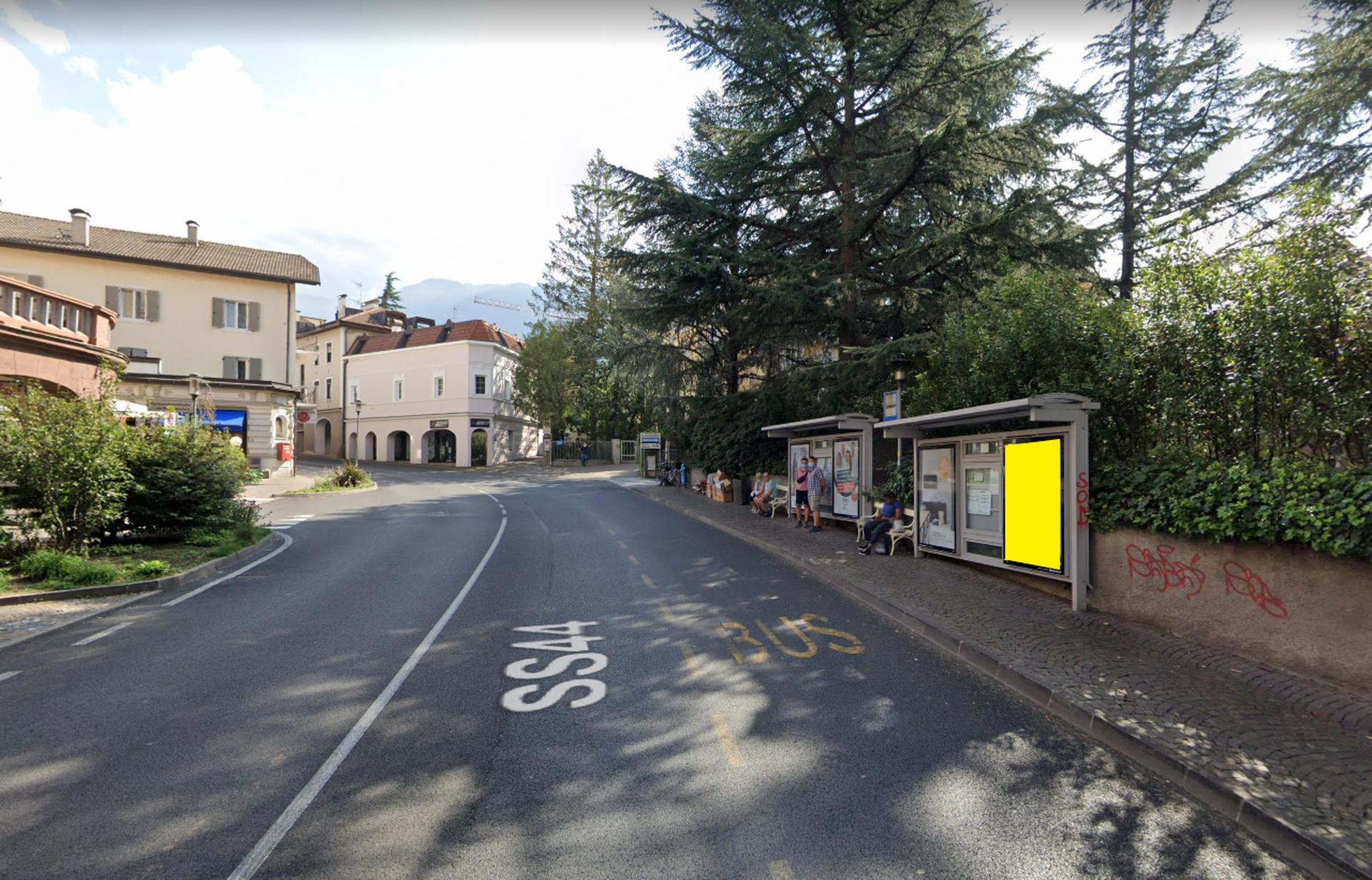 Impianto PENSILINA a Merano, in zona Antenhofer