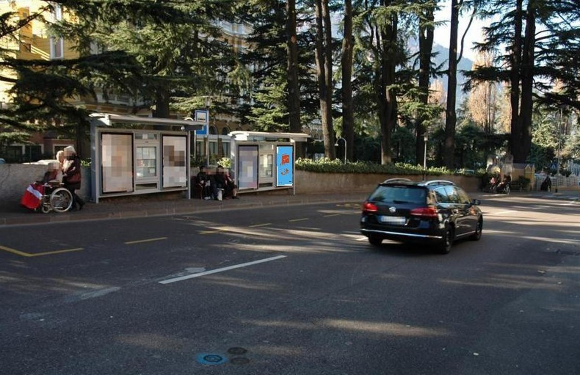 Impianto PENSILINA a Merano, in zona Antenhofer