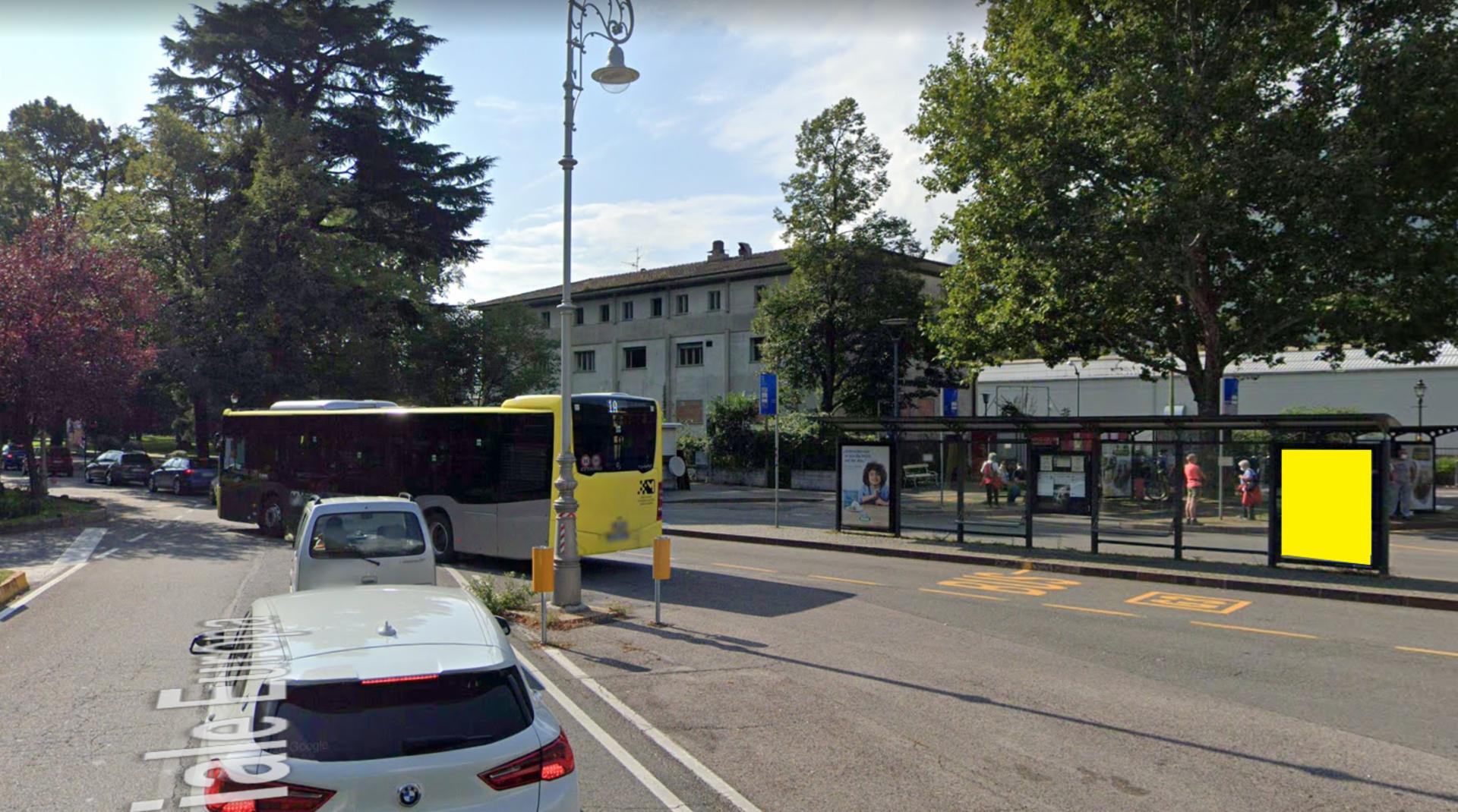 Impianto PENSILINA a Merano, in zona Würstel