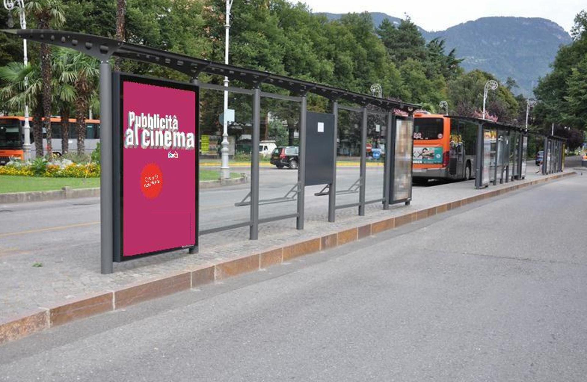 Impianto PENSILINA a Merano, in zona Würstel