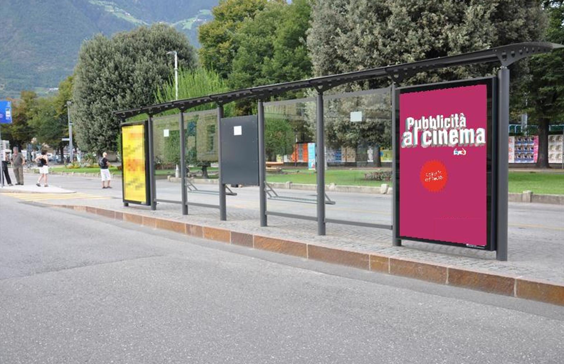 Impianto PENSILINA a Merano, in zona Würstel