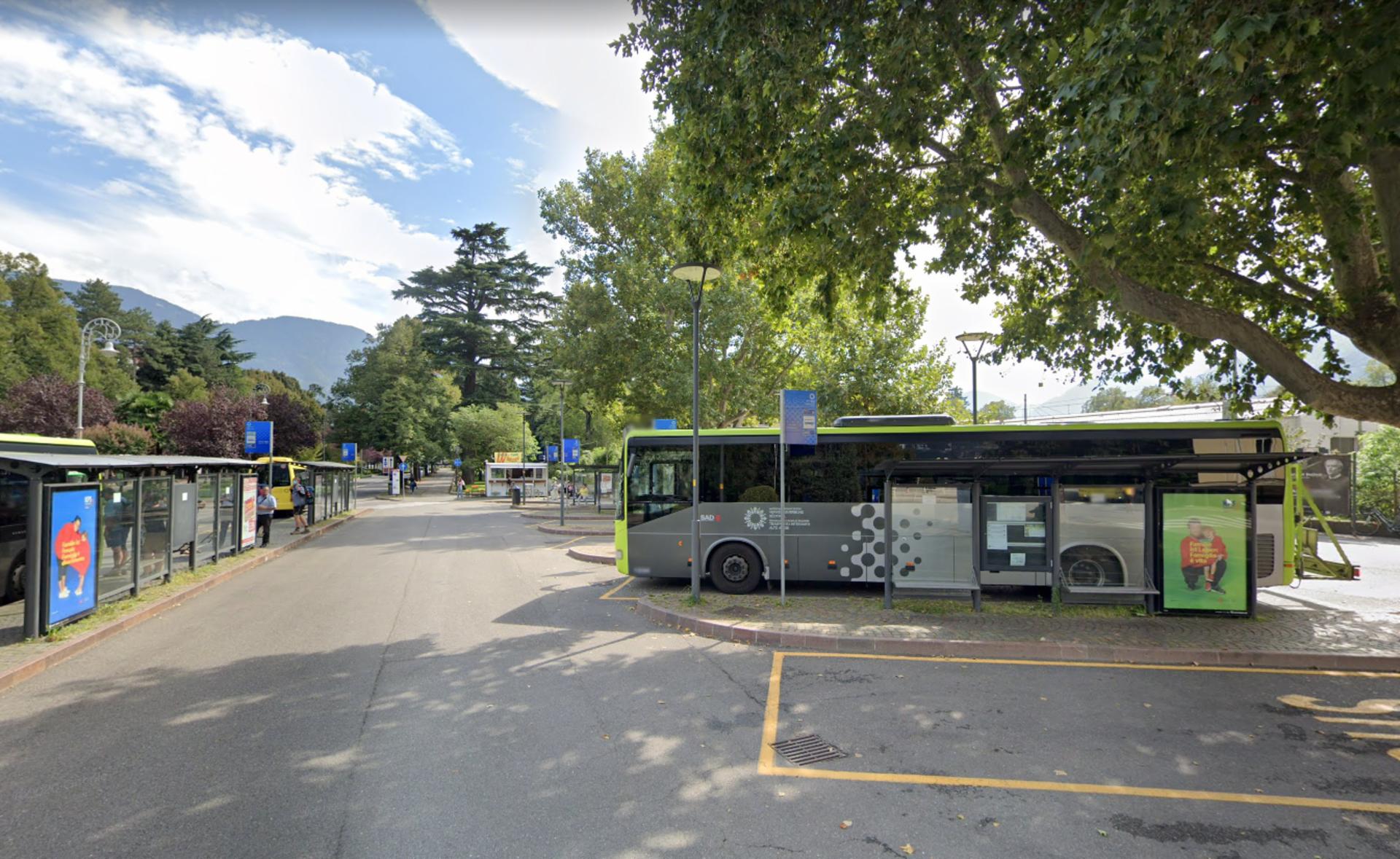 Impianto PENSILINA a Merano, in zona Würstel