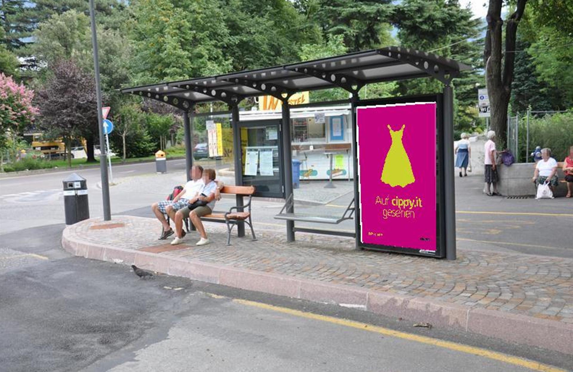 Impianto PENSILINA a Merano, in zona Würstel