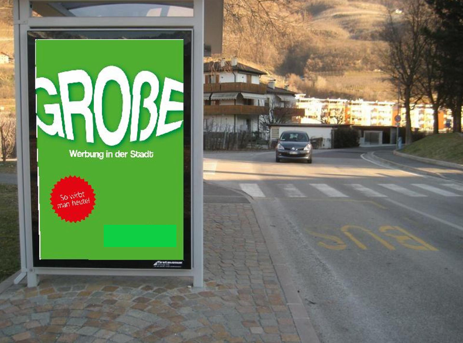 Impianto PENSILINA a Merano, in zona Bar Vittoria