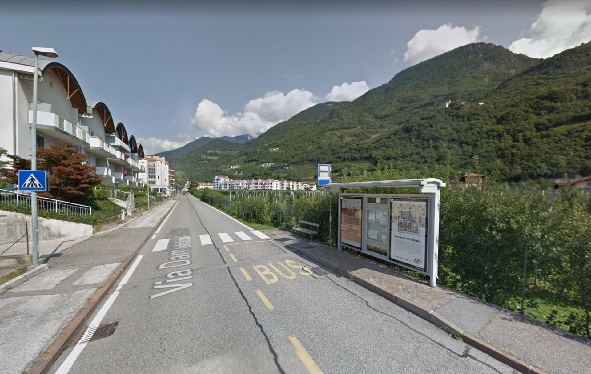 Impianto PENSILINA a Merano, in zona Bar Vittoria