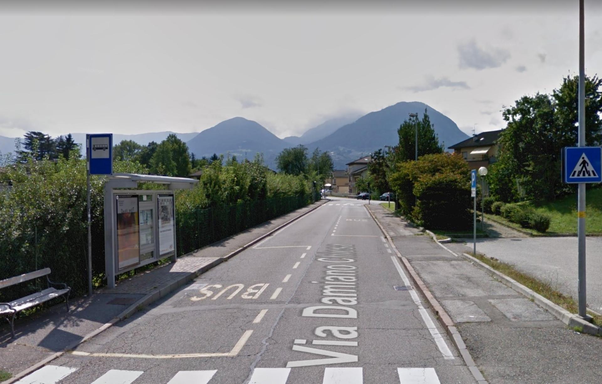 Impianto PENSILINA a Merano, in zona Bar Vittoria