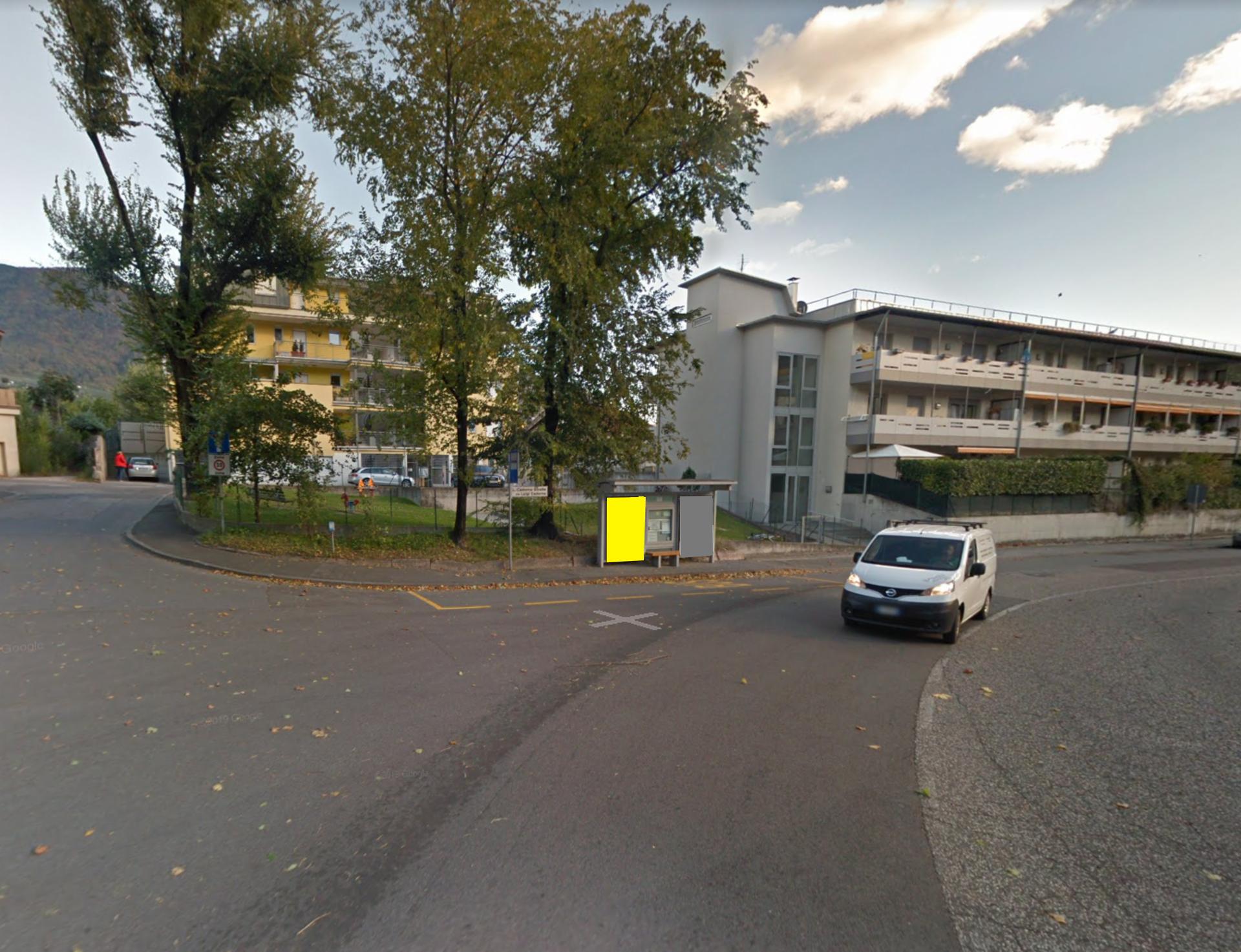 Impianto PENSILINA a Merano, in zona Festival