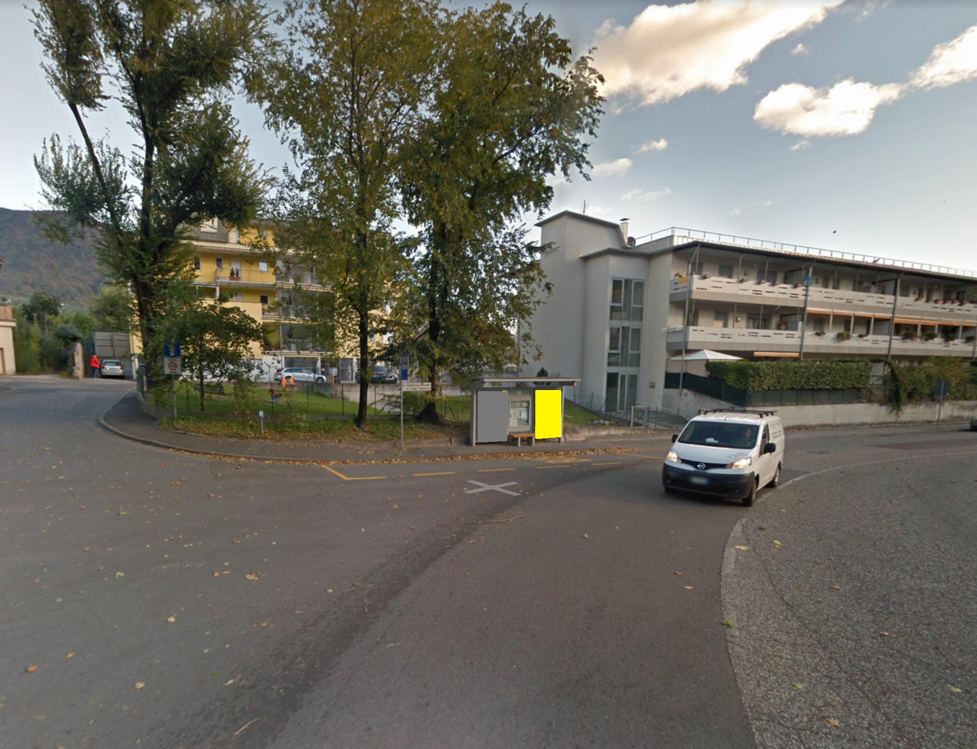 Impianto PENSILINA a Merano, in zona Festival