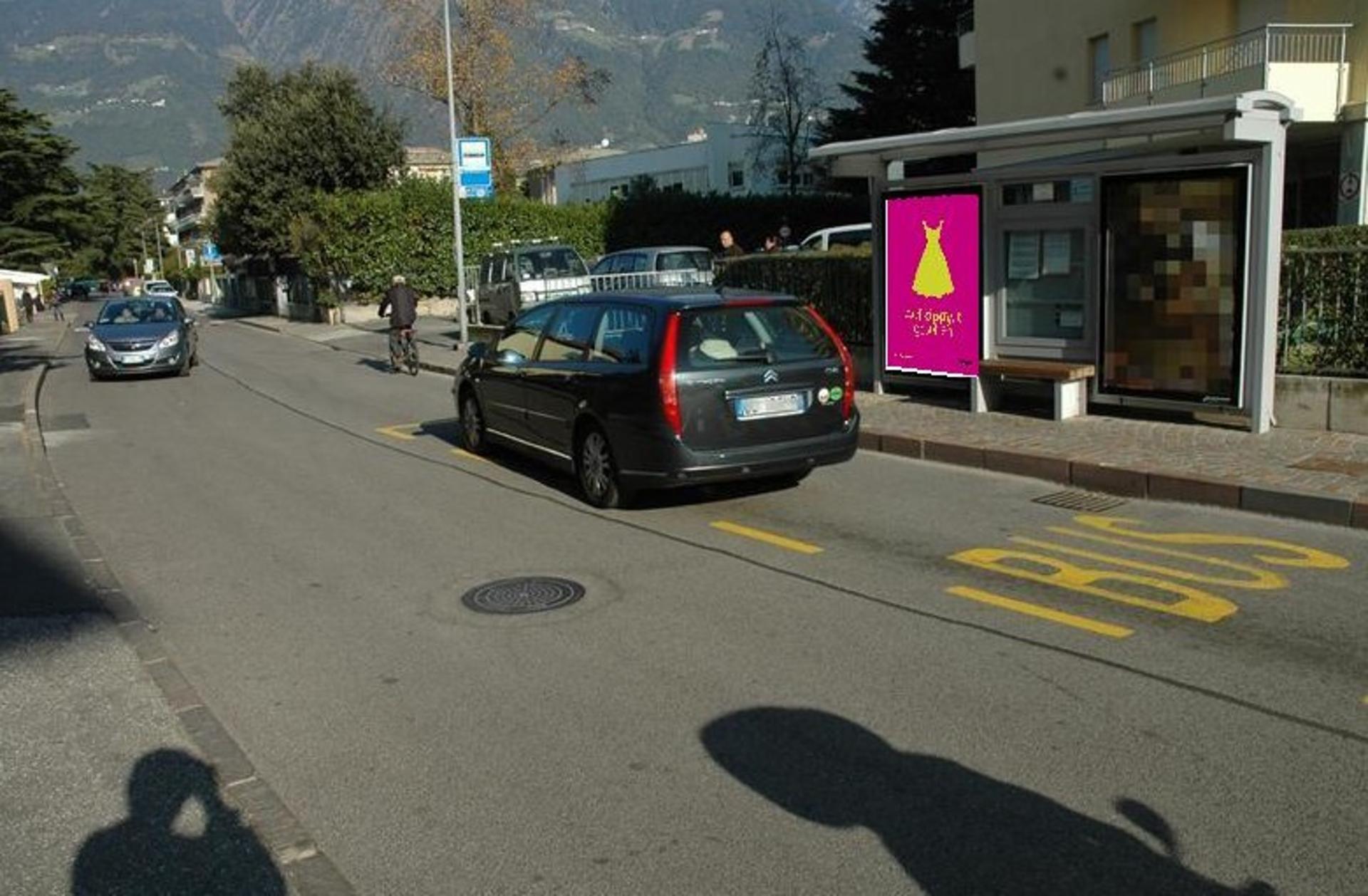 Impianto PENSILINA a Merano, in zona Napul'é