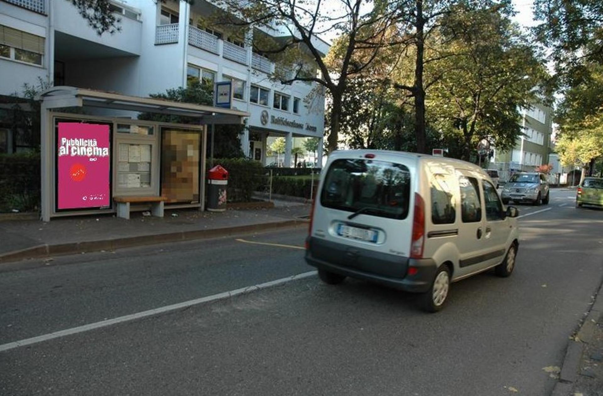 Impianto PENSILINA a Merano, in zona Arunda