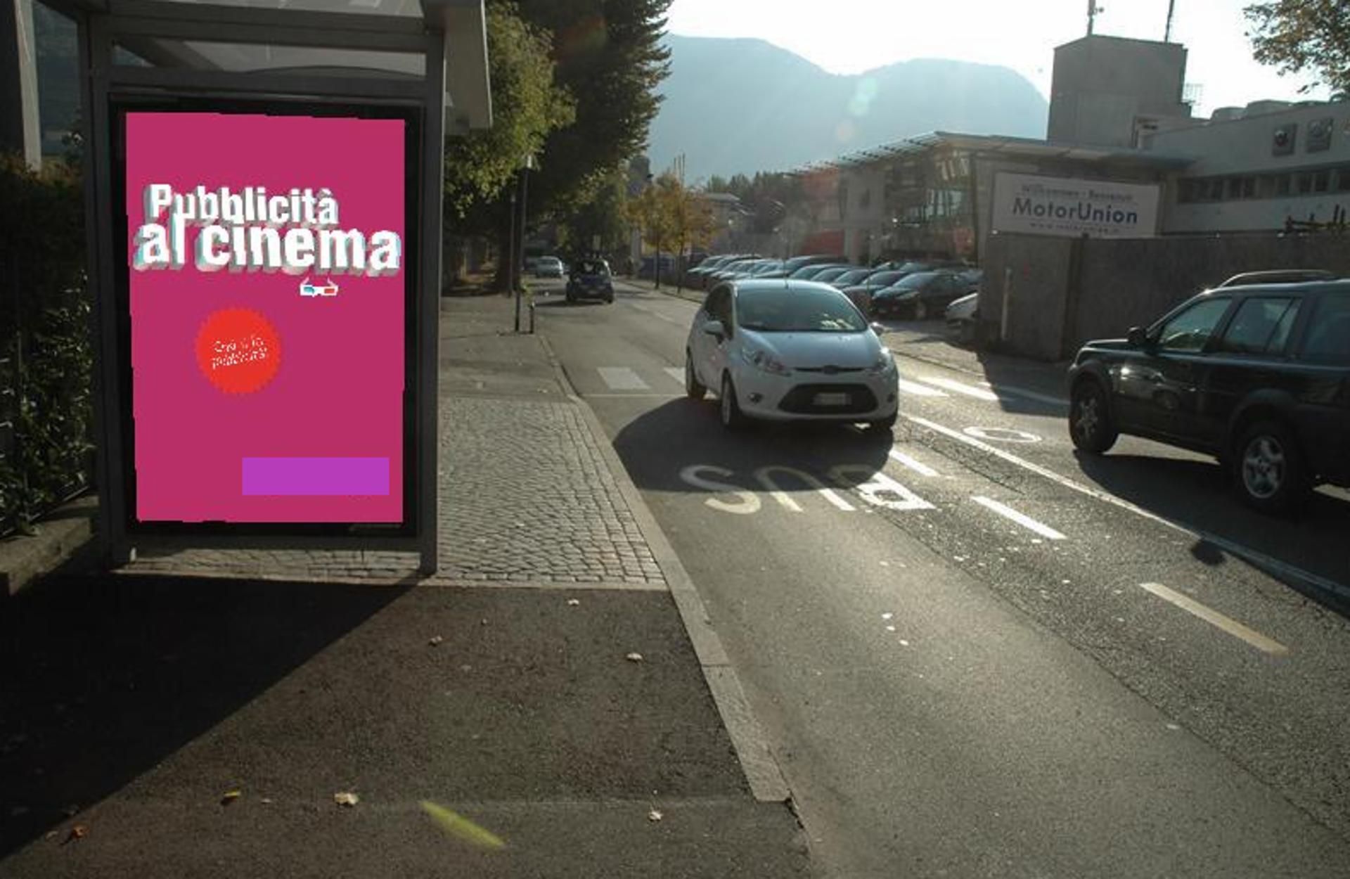Impianto PENSILINA a Merano, in zona Pizzeria Pomodoro