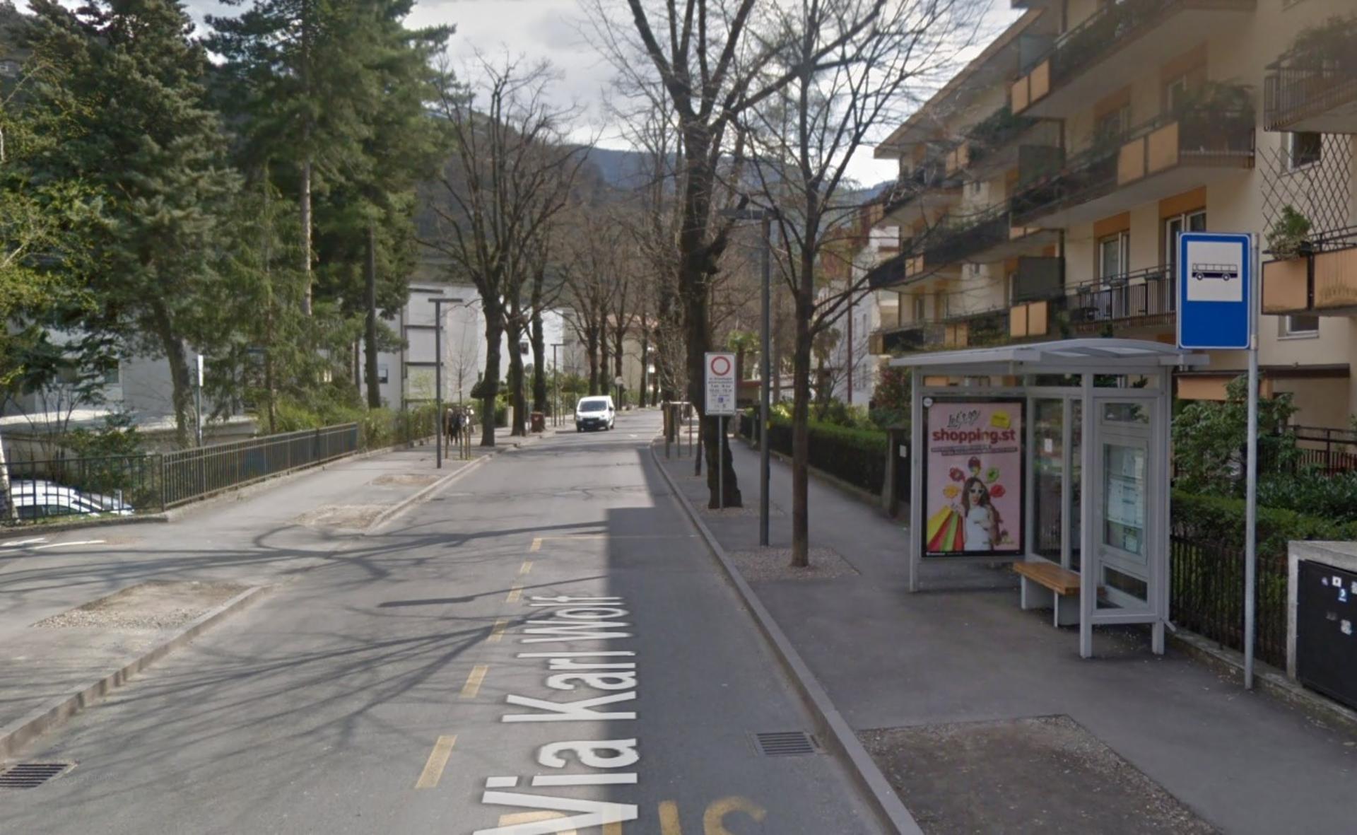 Impianto PENSILINA a Merano, in zona Bar Mozart