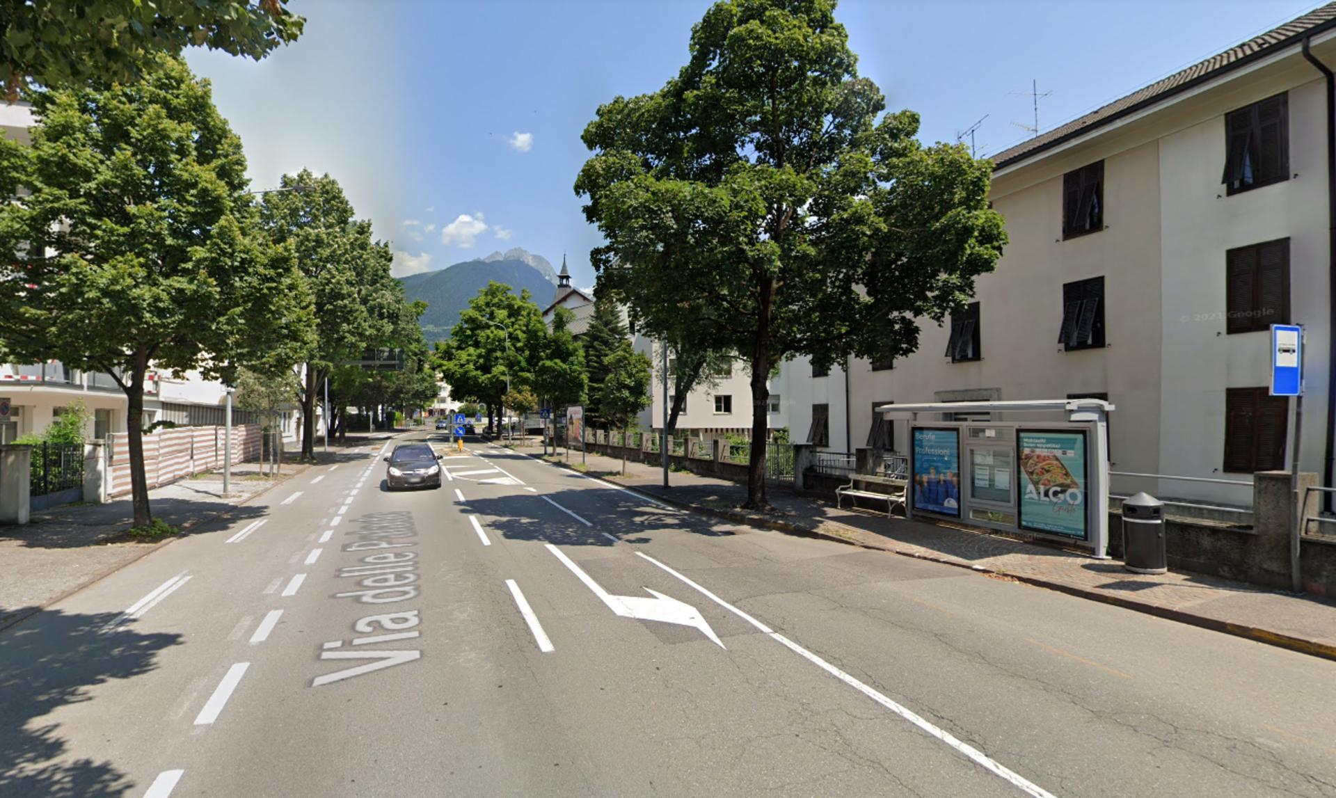 Impianto PENSILINA a Merano, in zona Ortler