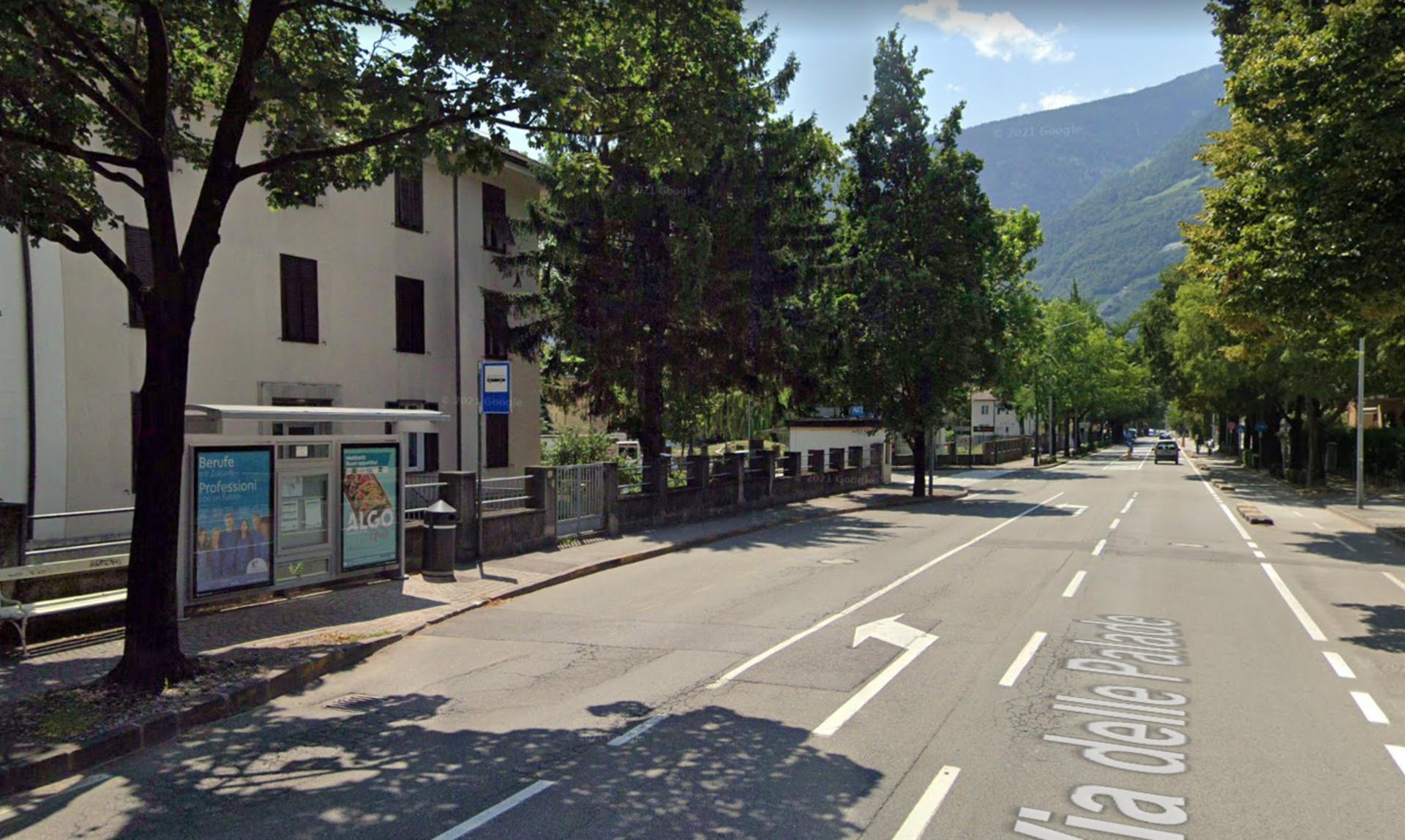 Impianto PENSILINA a Merano, in zona Ortler