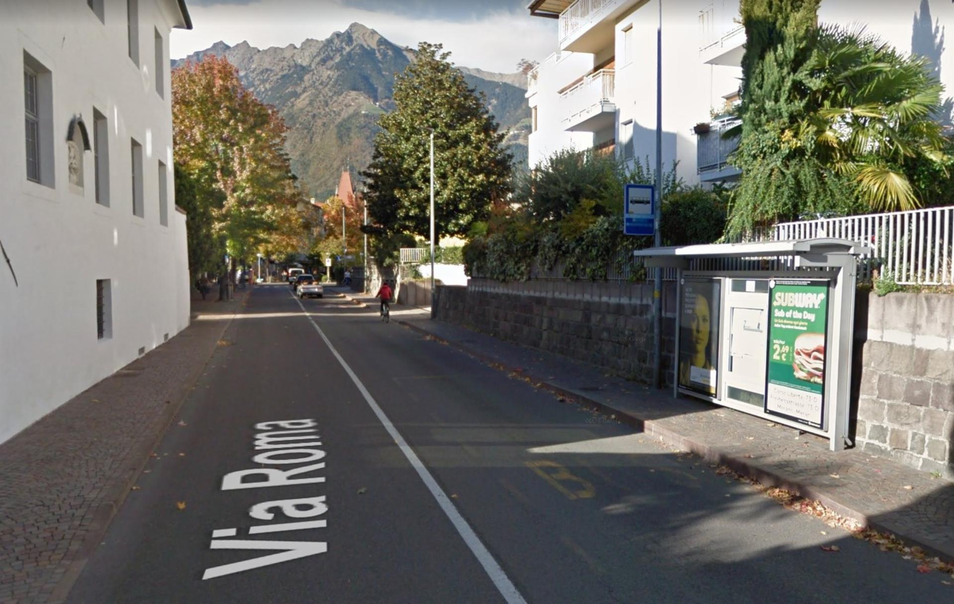 Impianto PENSILINA a Merano, in zona Pizzeria HEINZ