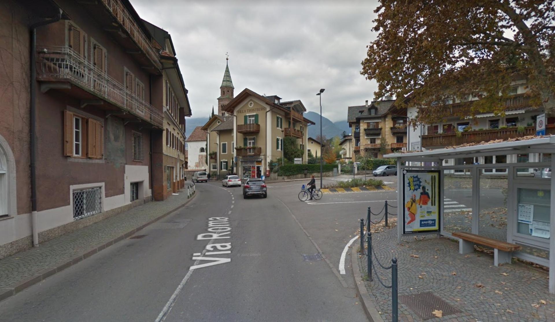 Impianto PENSILINA a Merano, in zona Ressmair