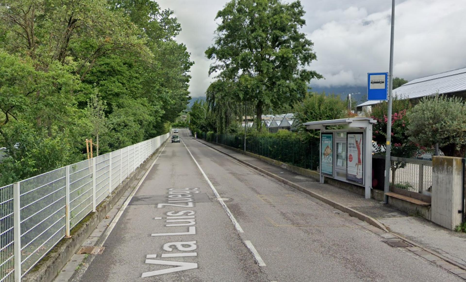Impianto PENSILINA a Merano, in zona Napul'é