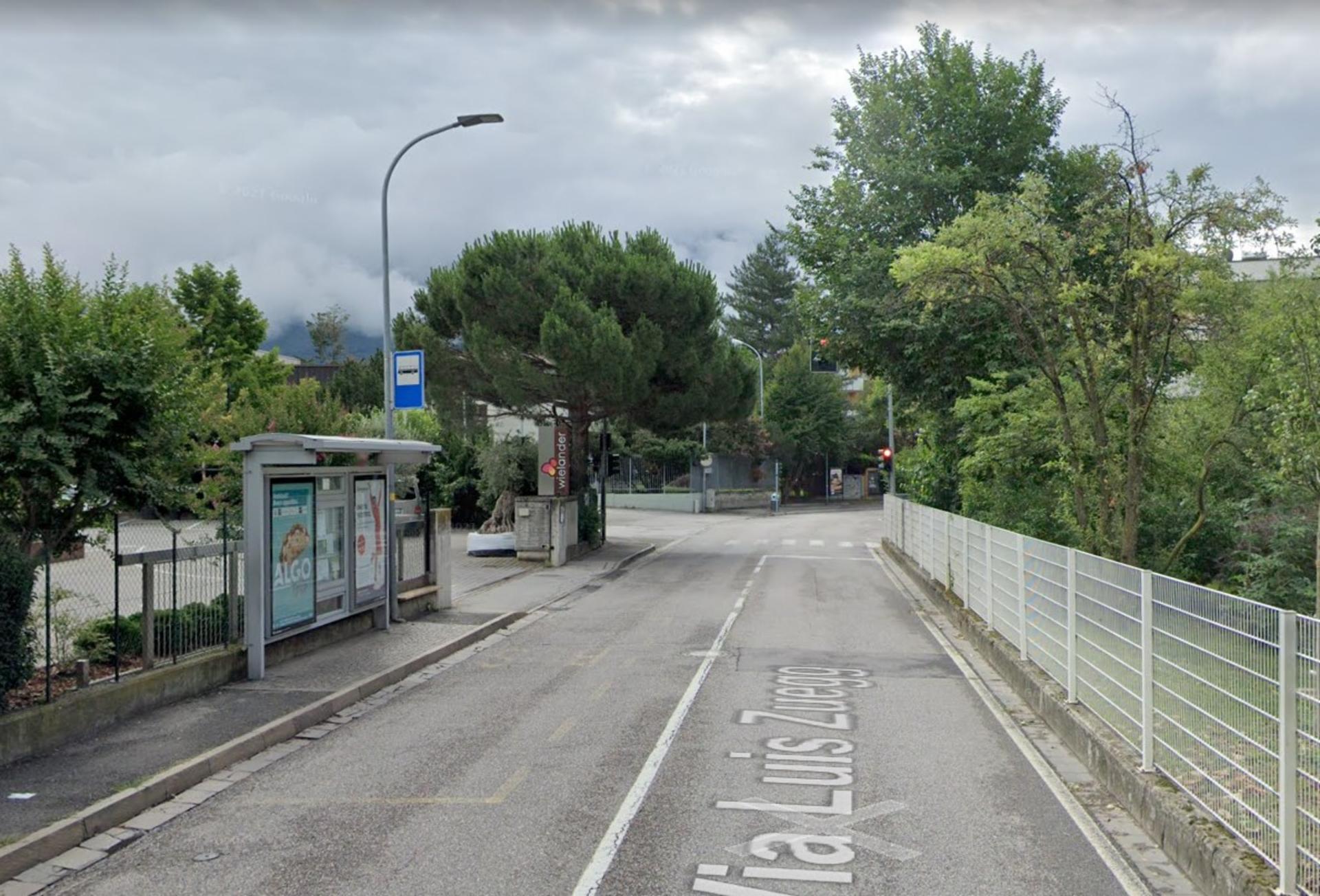 Impianto PENSILINA a Merano, in zona Napul'é