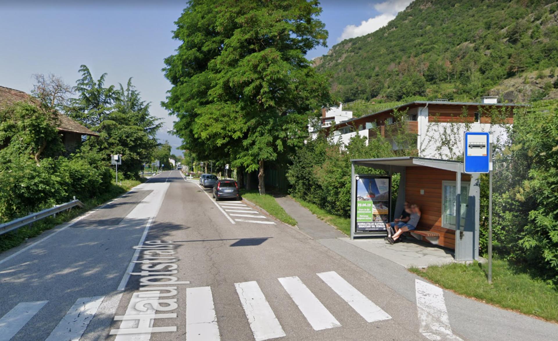 Impianto PENSILINA a Naturno, in zona Jausenstation Langwies