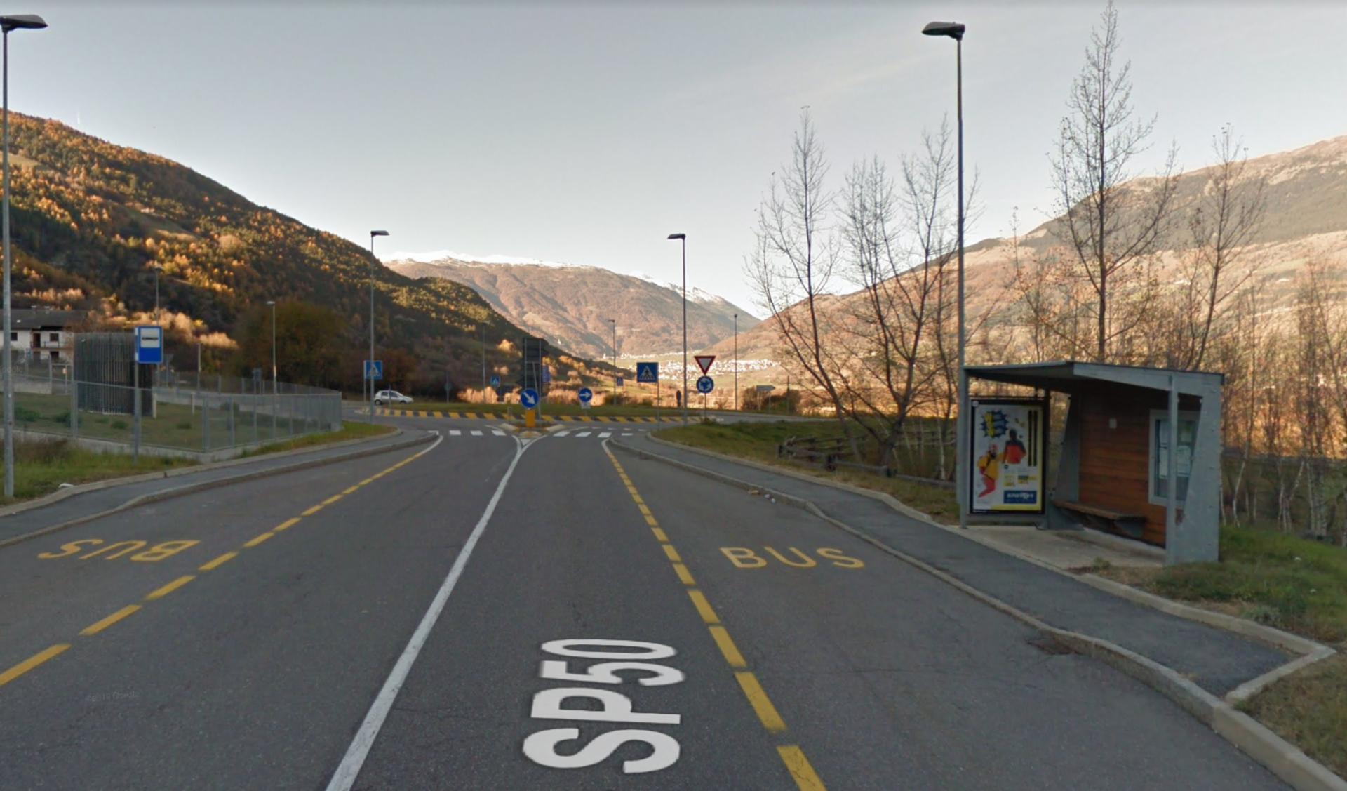 Impianto PENSILINA a Prato allo Stelvio, in zona Weißes Rössl - Cavallino Bianco