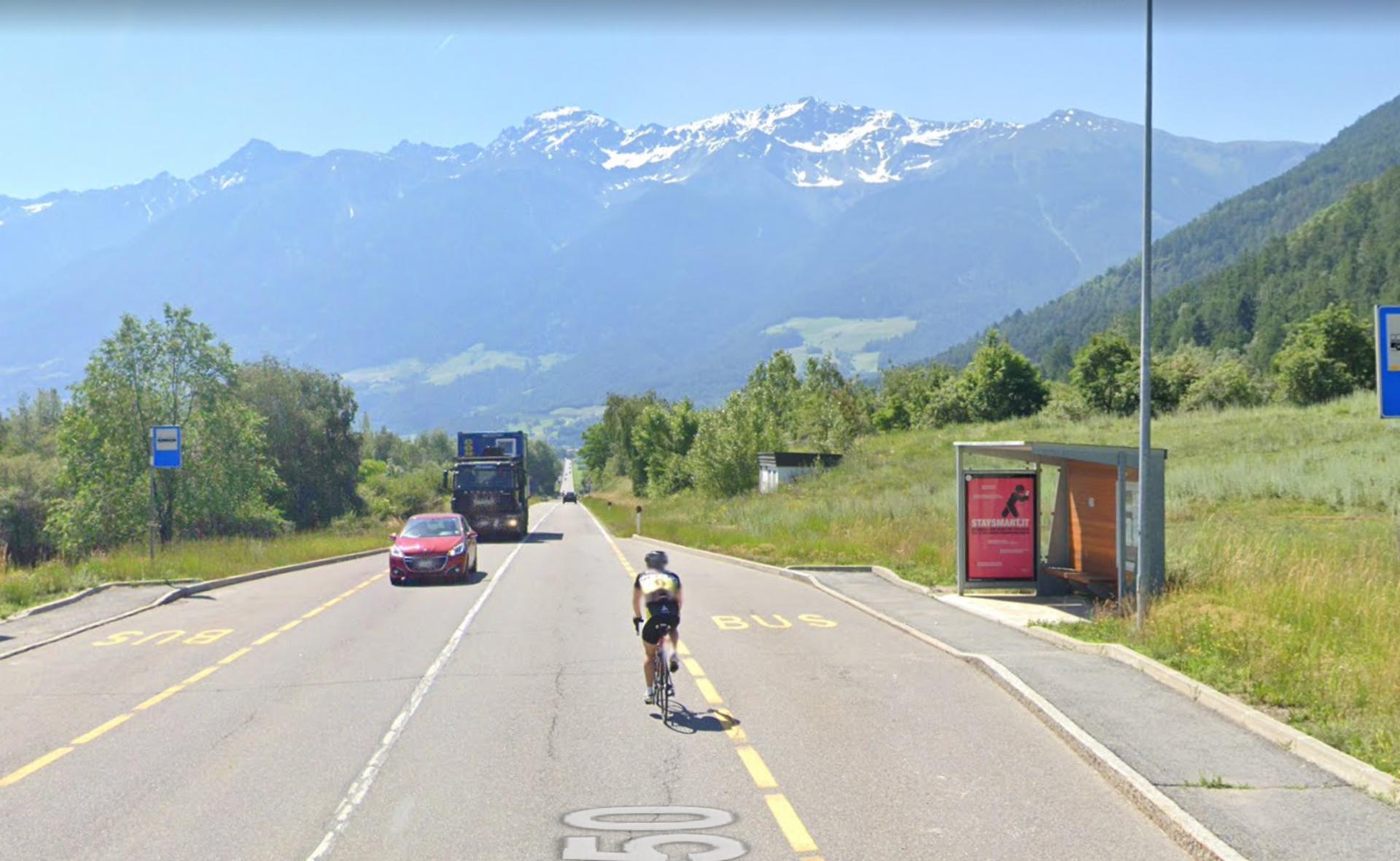 Impianto PENSILINA a Prato allo Stelvio, in zona Weißes Rössl - Cavallino Bianco
