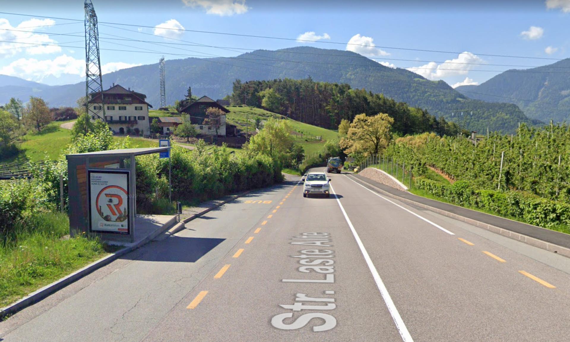 Impianto PENSILINA a Renon, in zona Buschenschank Neuhauser