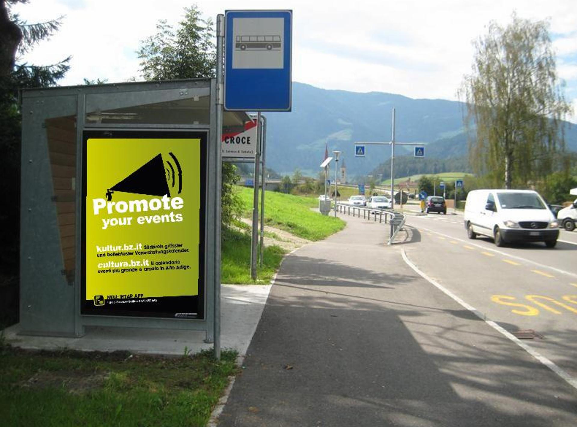 Impianto PENSILINA a San Lorenzo di Sebato, in zona Hl. Kreuz